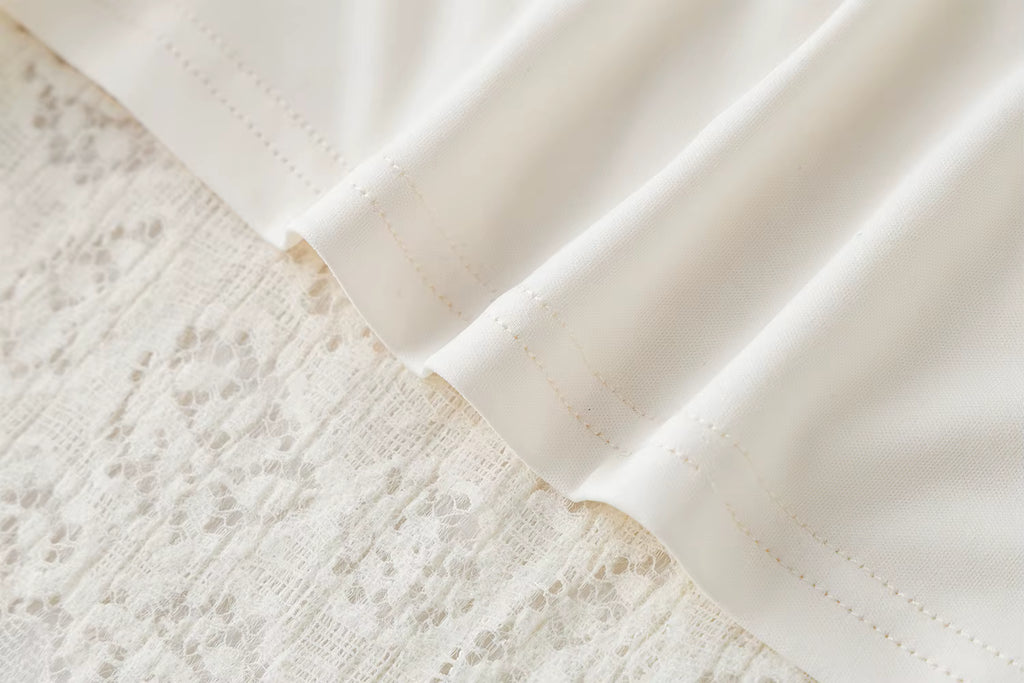 &nbsp;Gentle Bottoming T-shirt Women 2025 Autumn and Winter Wear Pullovers Wear Fairy Lace Top Loose All-match Elegant Ladies