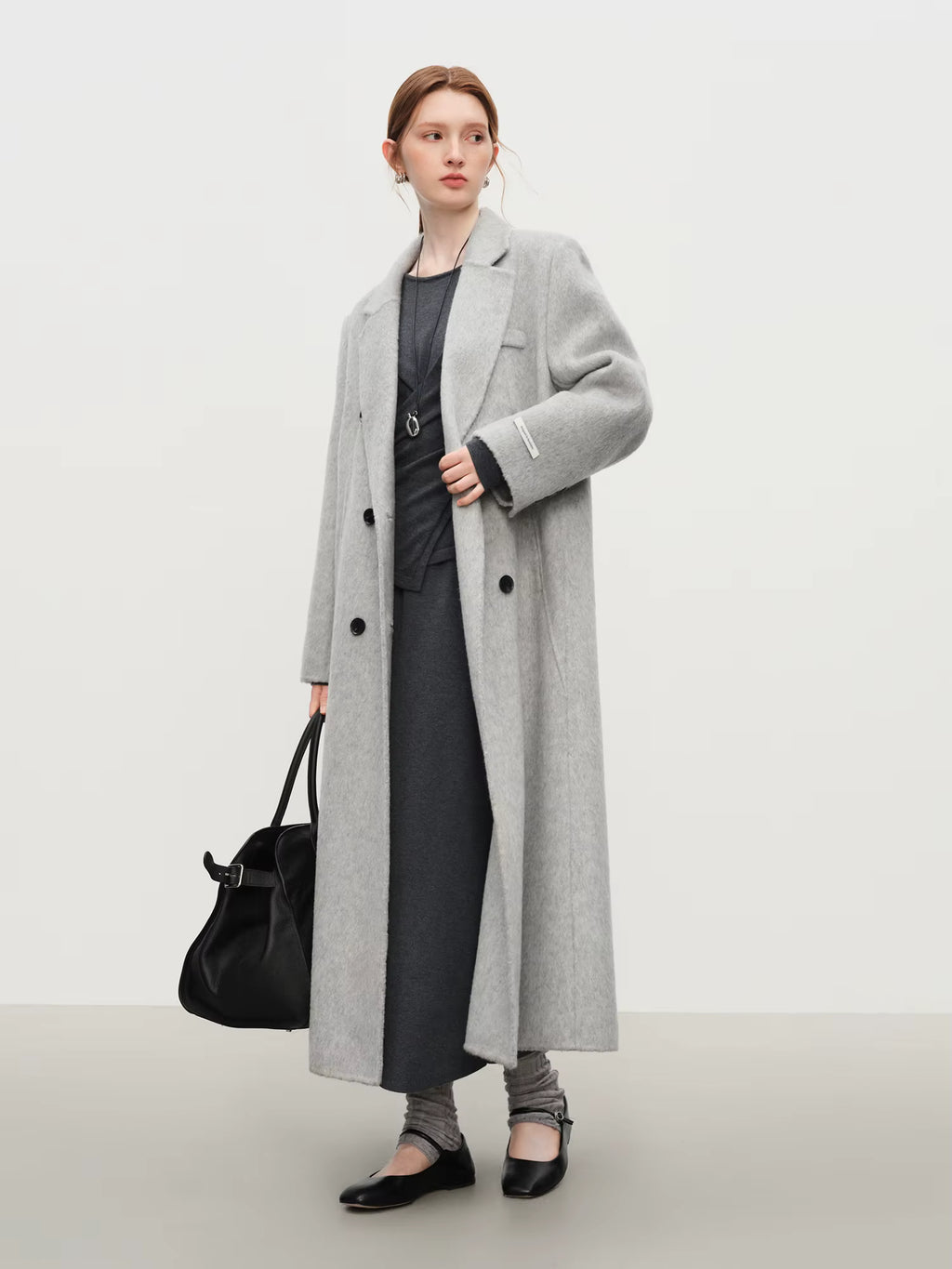 【Premium Series】 Cashmere Overcoat 2025 Winter Women's Relaxed Luxury Tailored Coat Suit Collar Winter Wool Long Coat