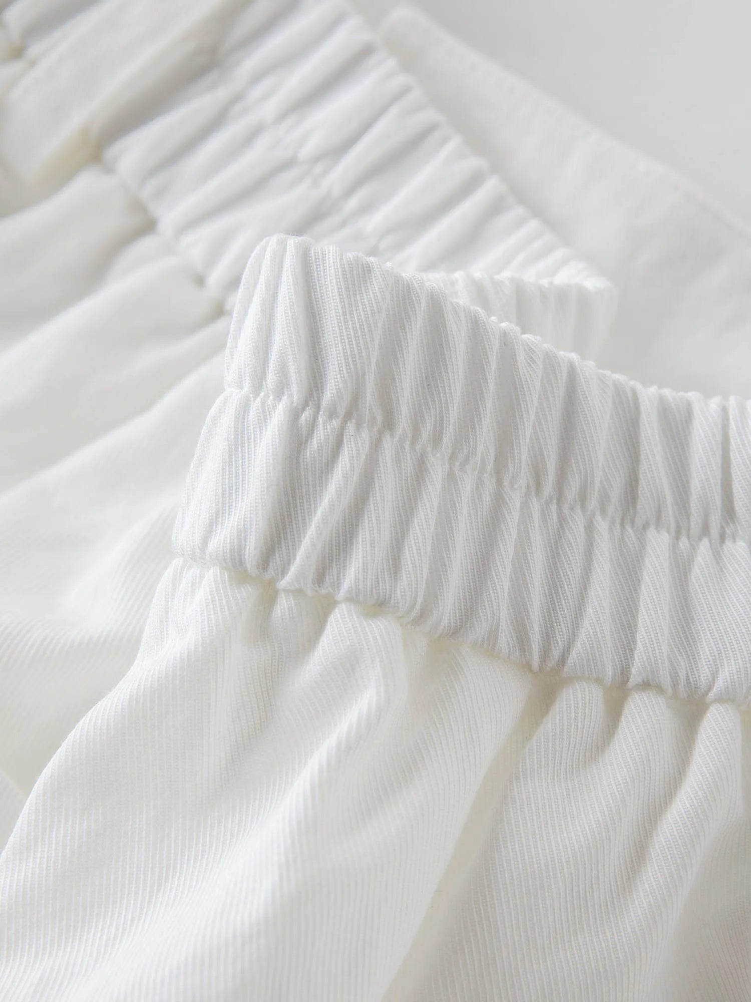 DUSHU Autumn 2025 Relaxed Fit Pants - Elasticated Waistback Flared Leg Casual Bottoms Office Chic Women Trousers