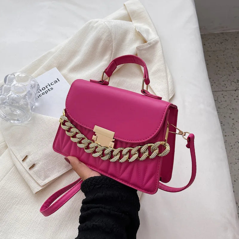 New Designer Shoulder Bag Fashion Chain Crossbody Bags For Women Brand Ladies Handbags And Purses