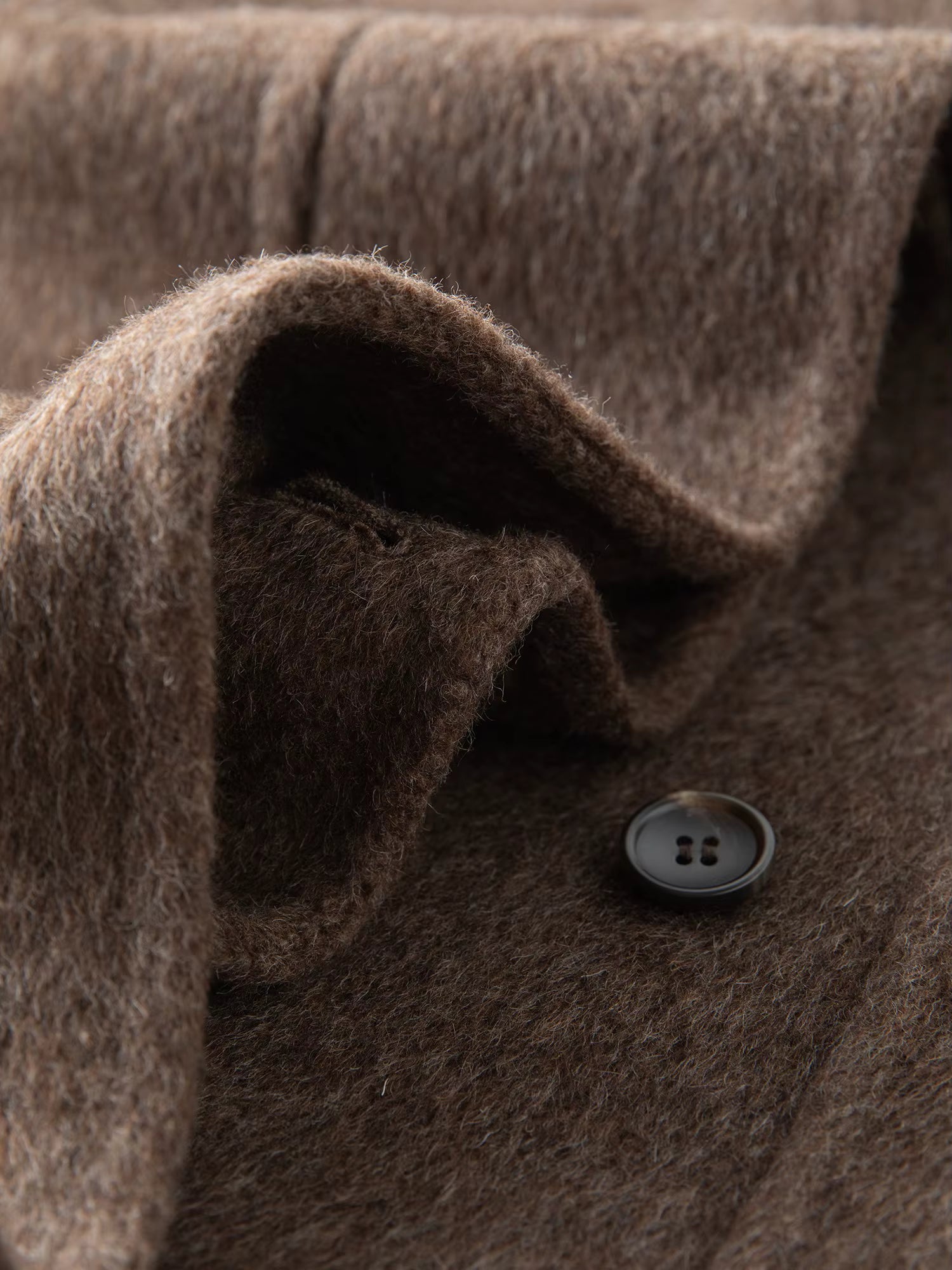Minimalist Standing Collar Straight Cut Yak Wool Double-Faced Cashmere Coat Winter 2025 New Arrival Versatile Outerwear