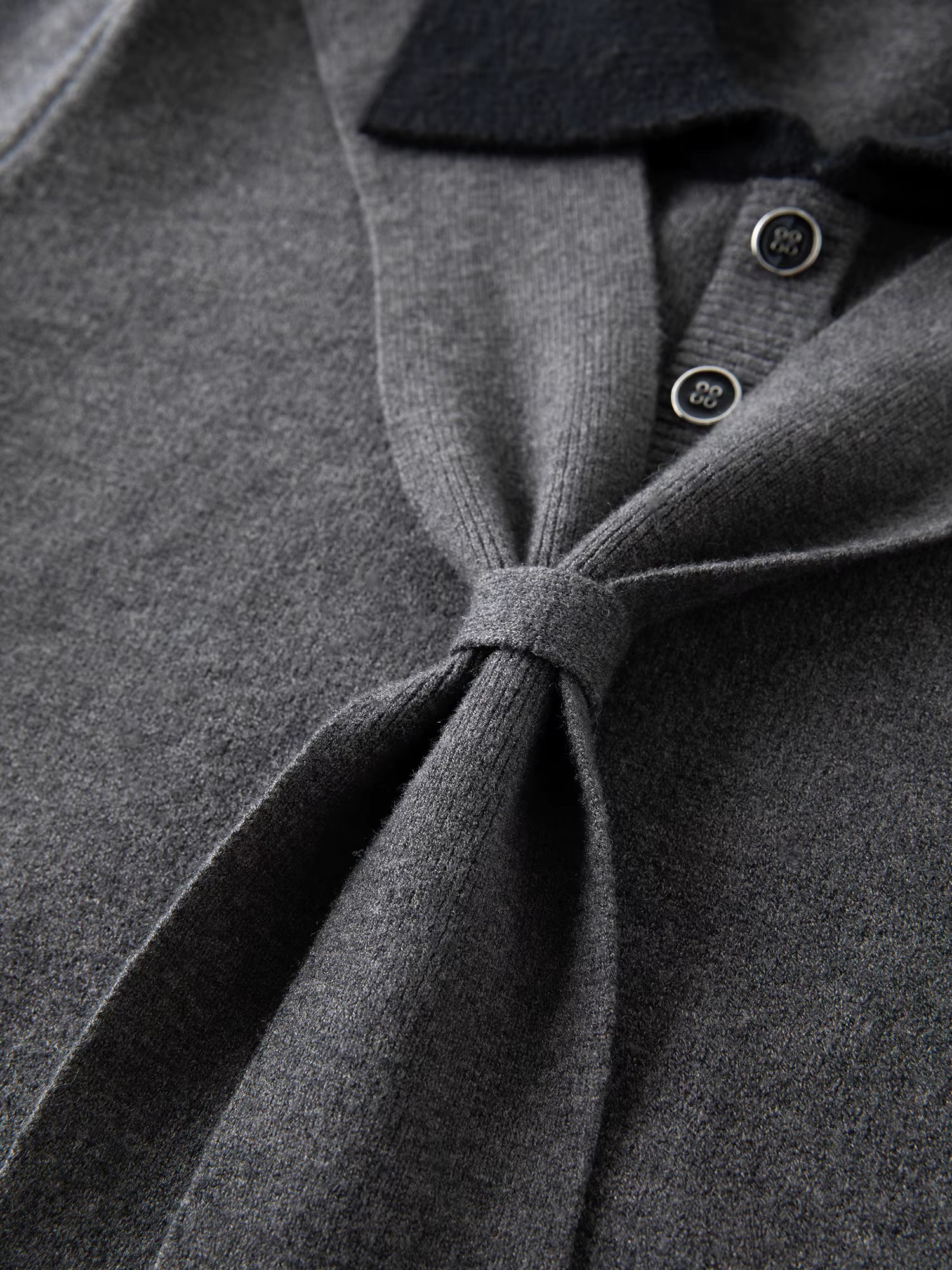 Gray College Style Two-piece Knitted Sweater Suit for Women Pullovers Mini Pleated Skirts 2025 Autumn and Winter New Style