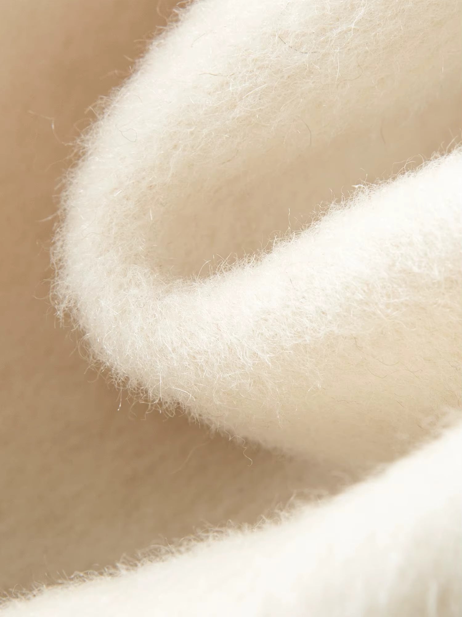 Elegant Temperament Round Neck Short Woolen Coat 2025 Winter New Solid Loose Commuter Jacket