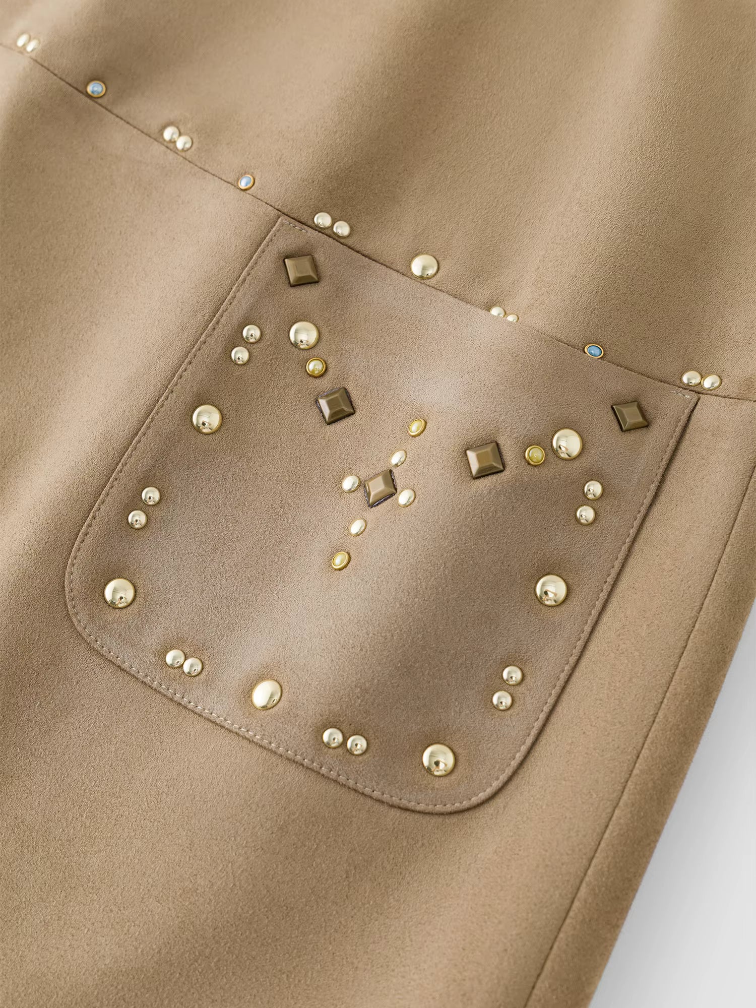 2025 New Women's Retro Style Rhinestone Faux Suede Leather Jacket Coat Winter Warm Pilot Bomber Jacket Vintage Outerwear