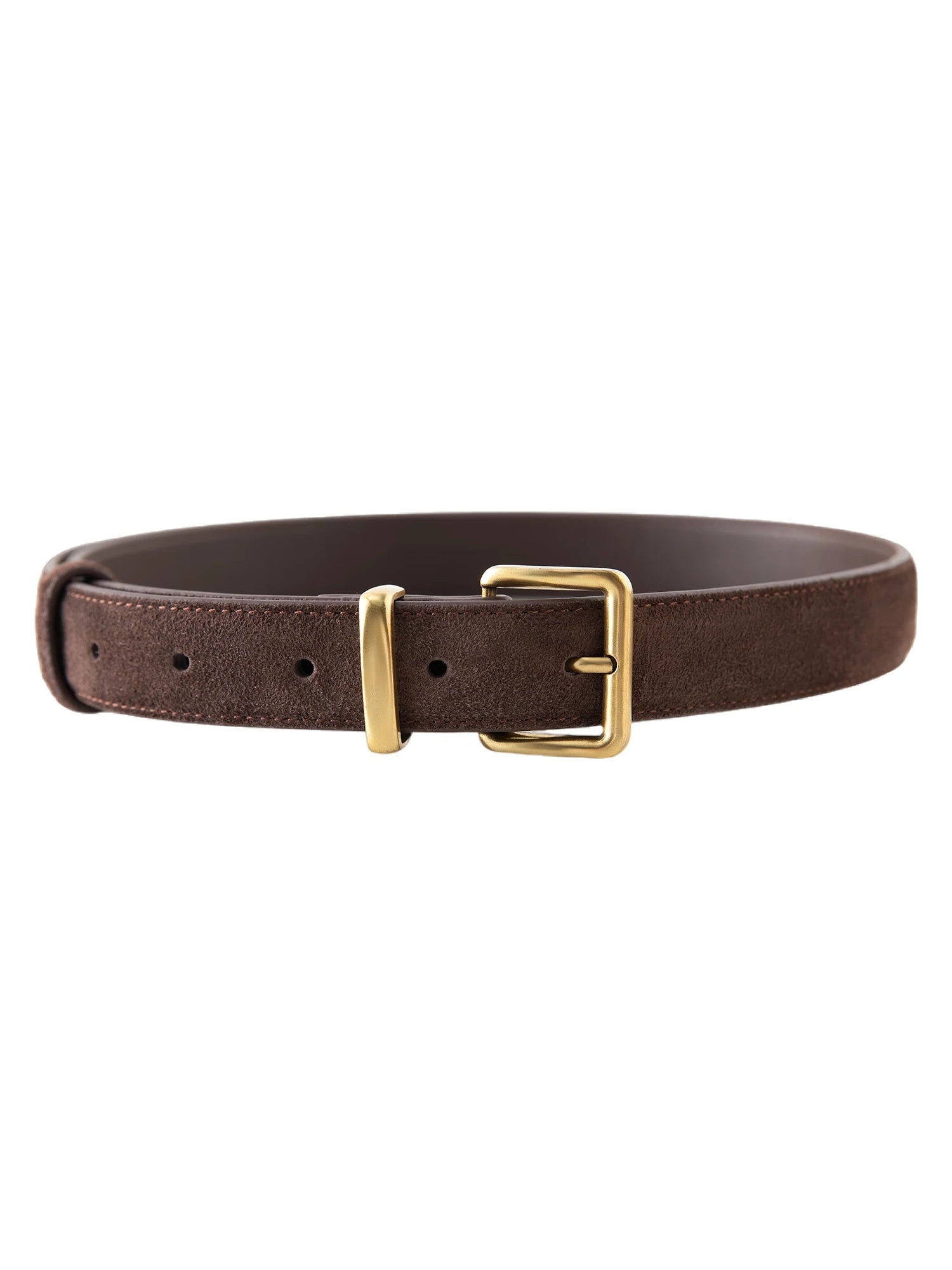 ZIQIAO Black Modern Commuting Simple Matching Genuine Leather Belt Female 2025 New Temperament Leather Belt