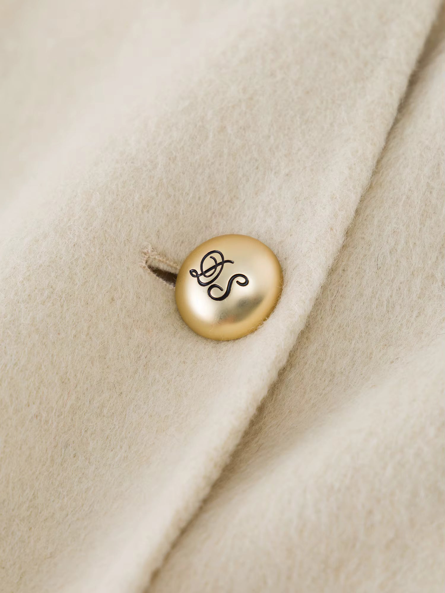 Plus Size Women's Detachable Collar Double Faced Wool Coat 2025 Winter Swan Style Tweed Overcoat Elegant Casual Outerwear