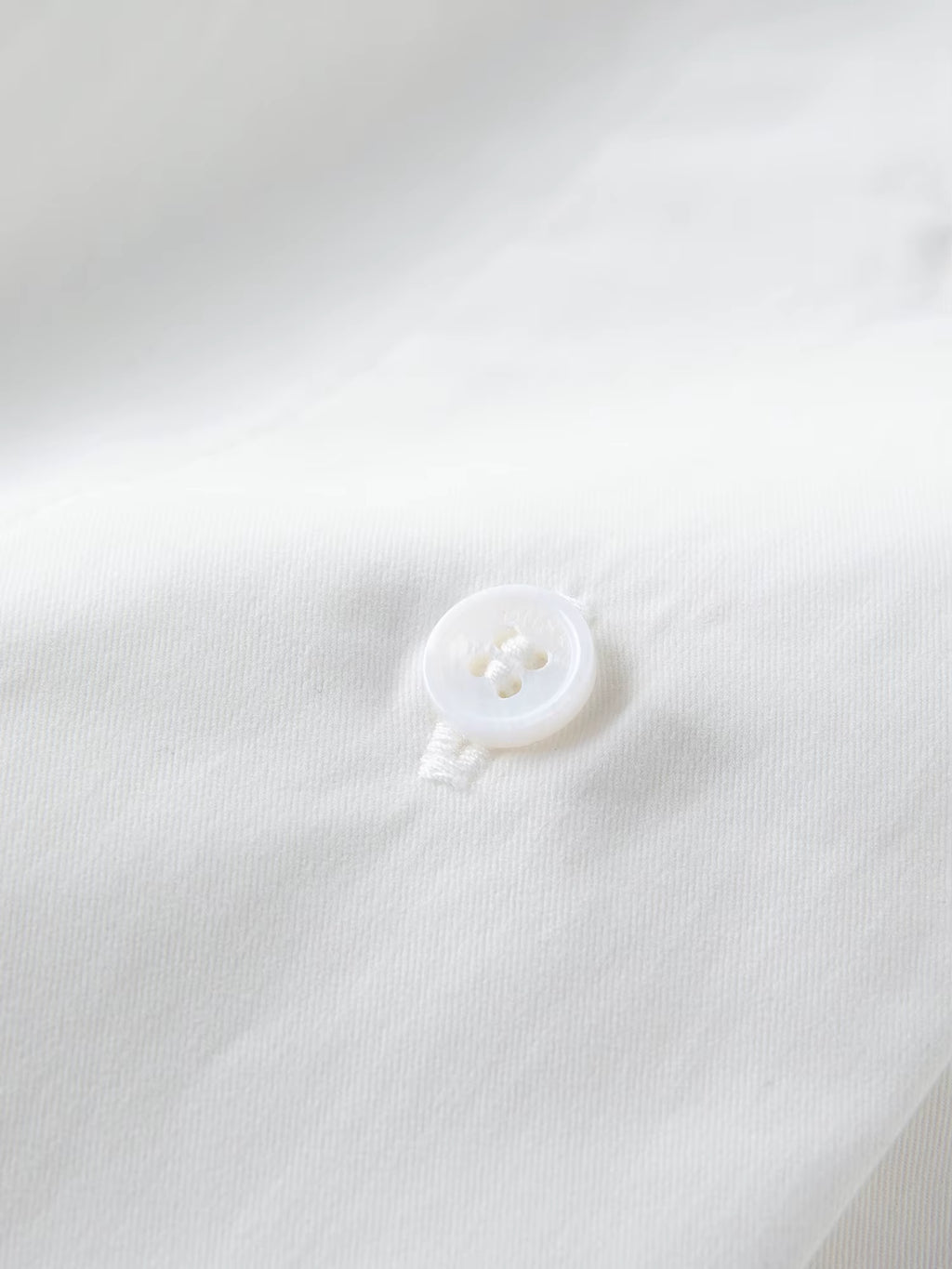 Plus-size Women's Clothing 【Pure White Intent】 Irregular Bow Strap Shirt Fall-Winter Casual Versatile Top Women Shirt