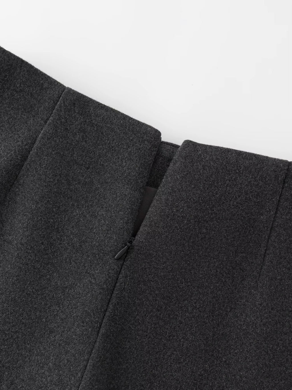 Asymmetrical Design Women's A-Line Skirt Pant Slit Hem Flattering High-Rise Shorts Winter 2025 New Arrival Chic Essentials