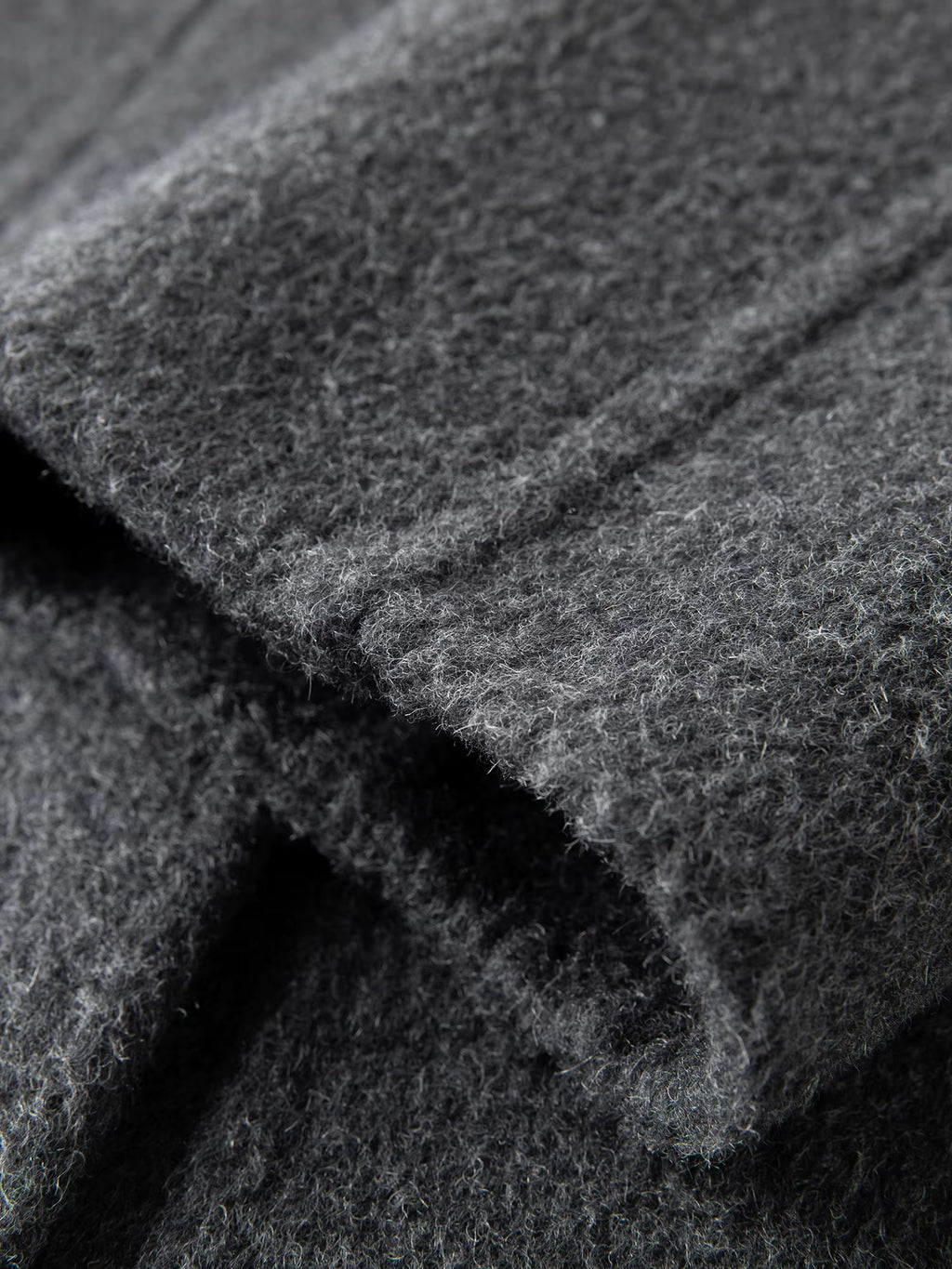 Minimalist Standing Collar Straight Cut Yak Wool Double-Faced Cashmere Coat Winter 2025 New Arrival Versatile Outerwear