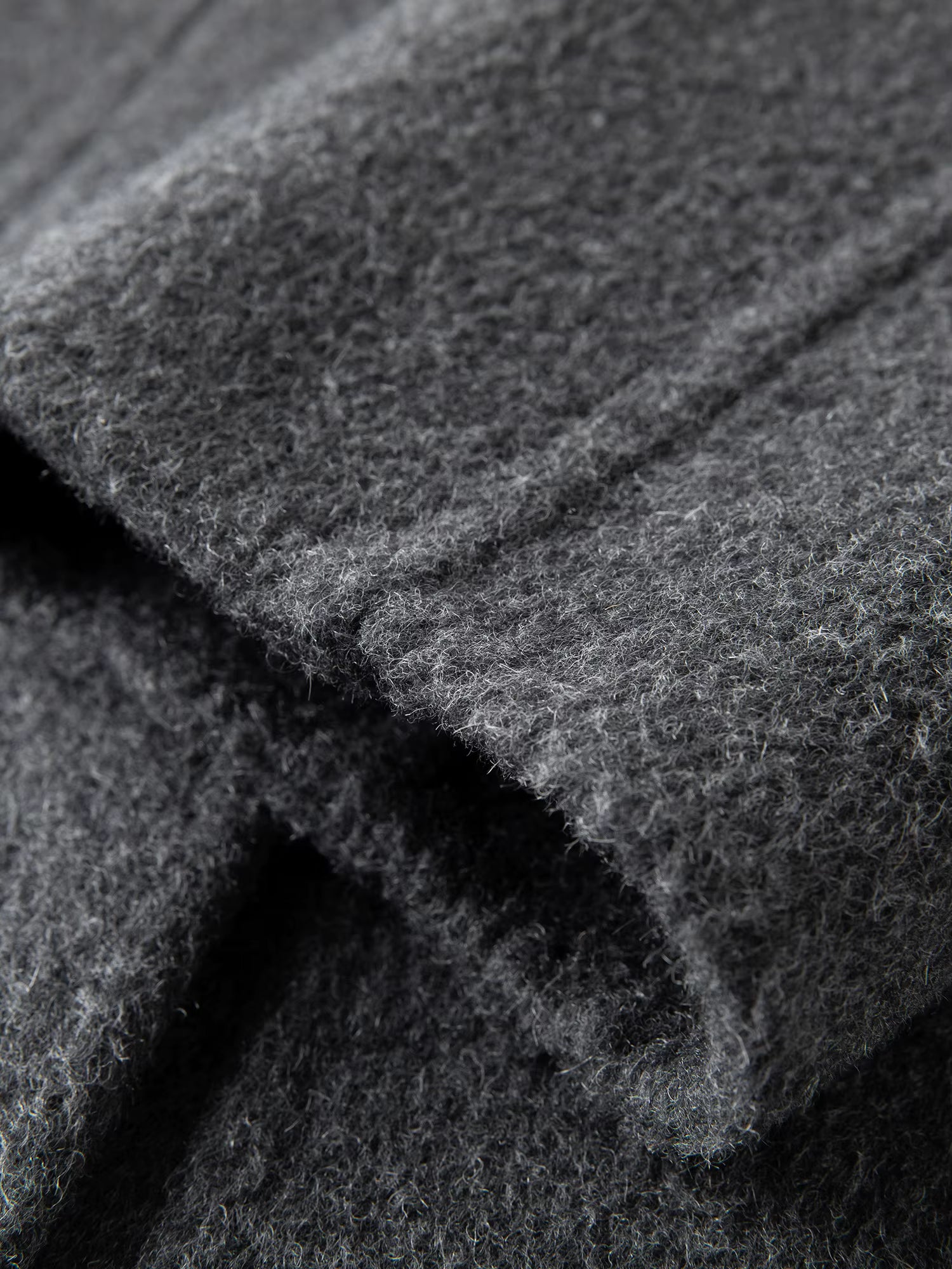 Minimalist Standing Collar Straight Cut Yak Wool Double-Faced Cashmere Coat Winter 2025 New Arrival Versatile Outerwear