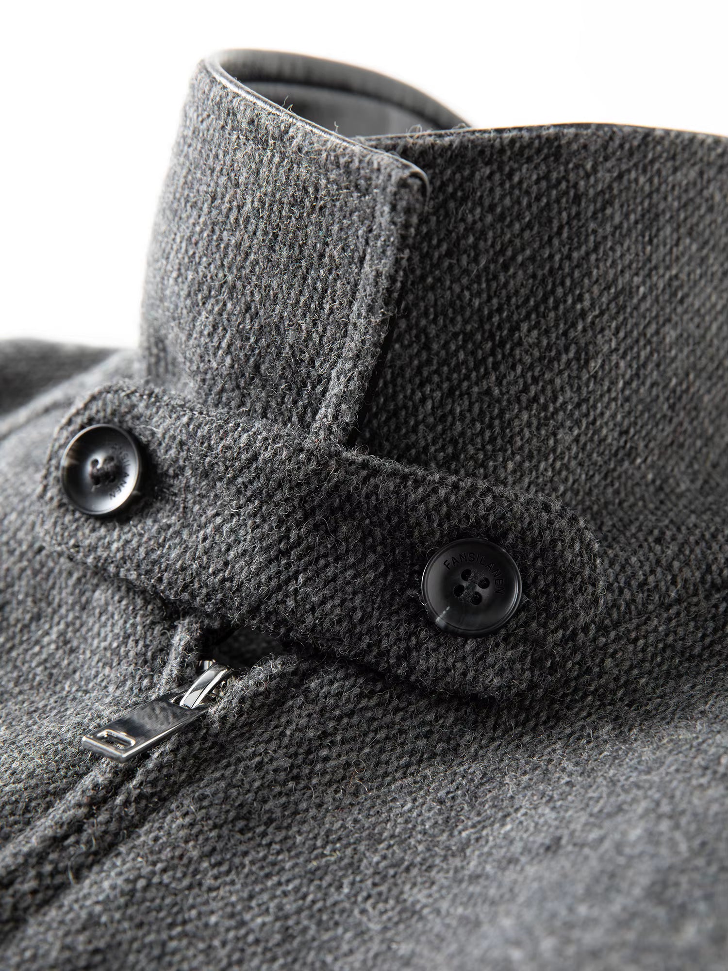 【Premium Series】Wool Embroidery Patchwork Tweed Coat Women 2025 Winter New Jacket Turn Down Collar