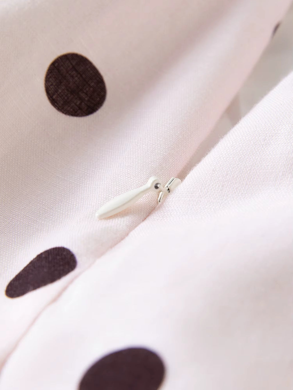 Color-blocked Light Pink Polka Dot High-waisted Japanese Style A-line Mini Skirt New Spring 2026 Style Sweet Skirt