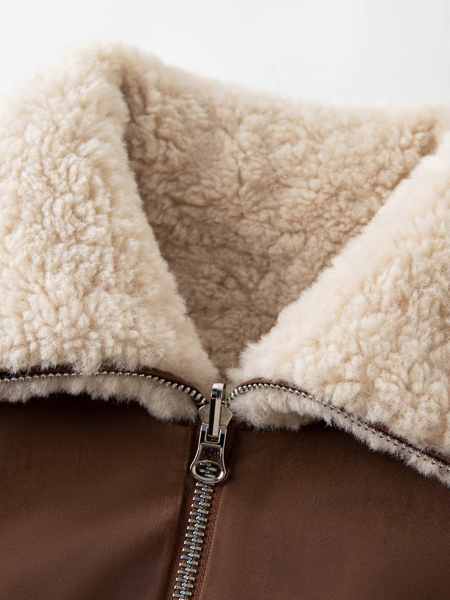 Cropped Fur Coats Women Turn Down Collar New Korean Style Loose Fit Reversible Fur Top Streetwear Chic Simple Stylish