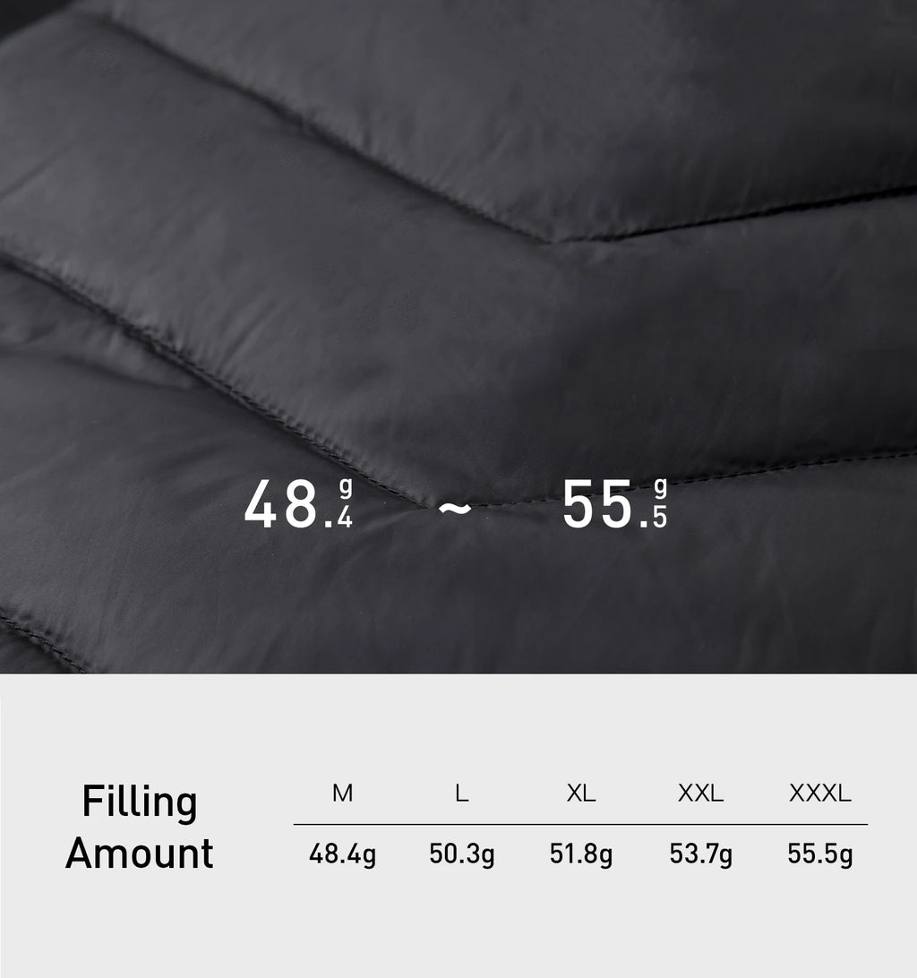 DUSHU 51.8G Filling Amount Female Black Lightweight Short Down Coat+Hooded Thick Khaki Two Piece Sets Outwear Coats  24DS84198