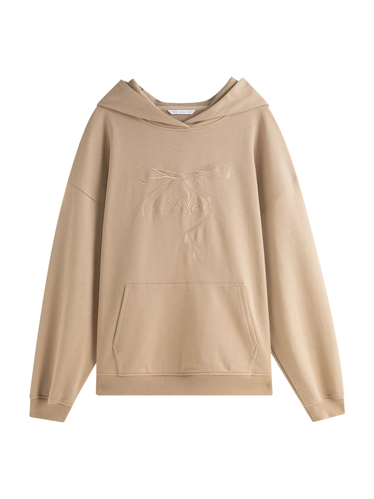 FSLE Women Thicken Hoodies 100% Cotton Female Long Sleeve Pullover 850G Thicken Winter Women Hooded Sweatshirt Coats 24FS13243