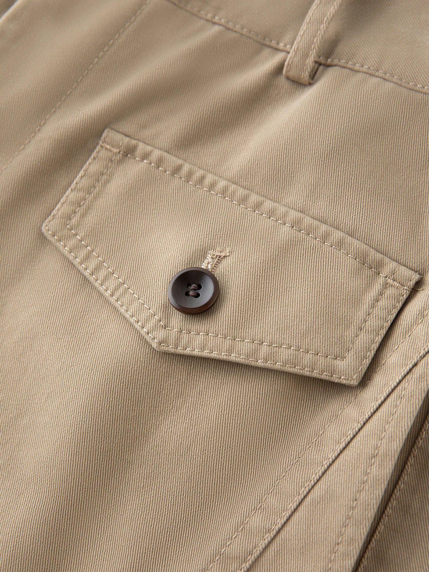 FSLE 2025 Women's Khaki Pants - Straight Leg Cotton Trousers Autumn Relaxed Fit Casual Vintage Style with Retro Design