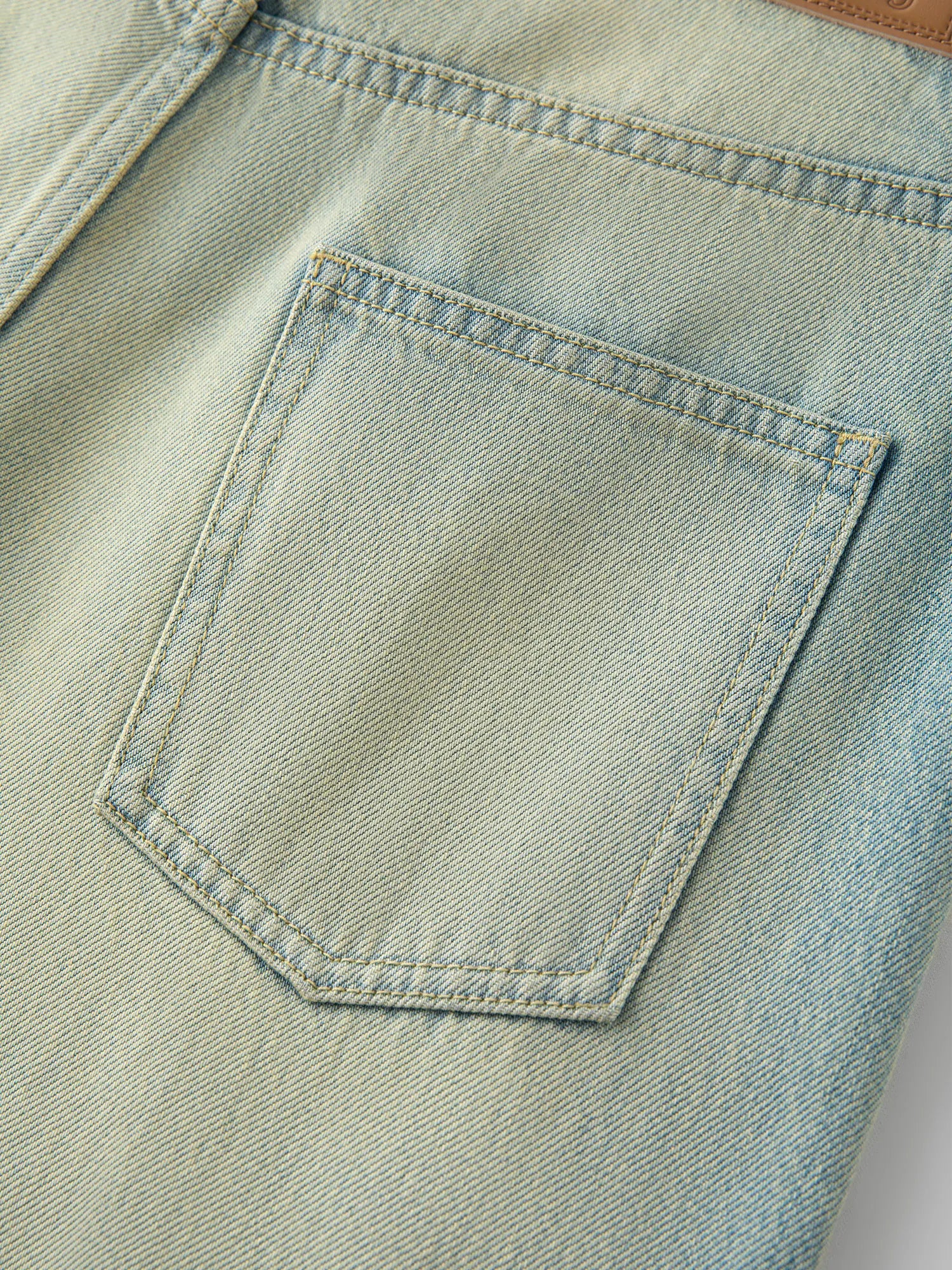 FSLE American Retro Distressed Lace-up Wide-leg Jeans 2025 Autumn New Straight Jeans