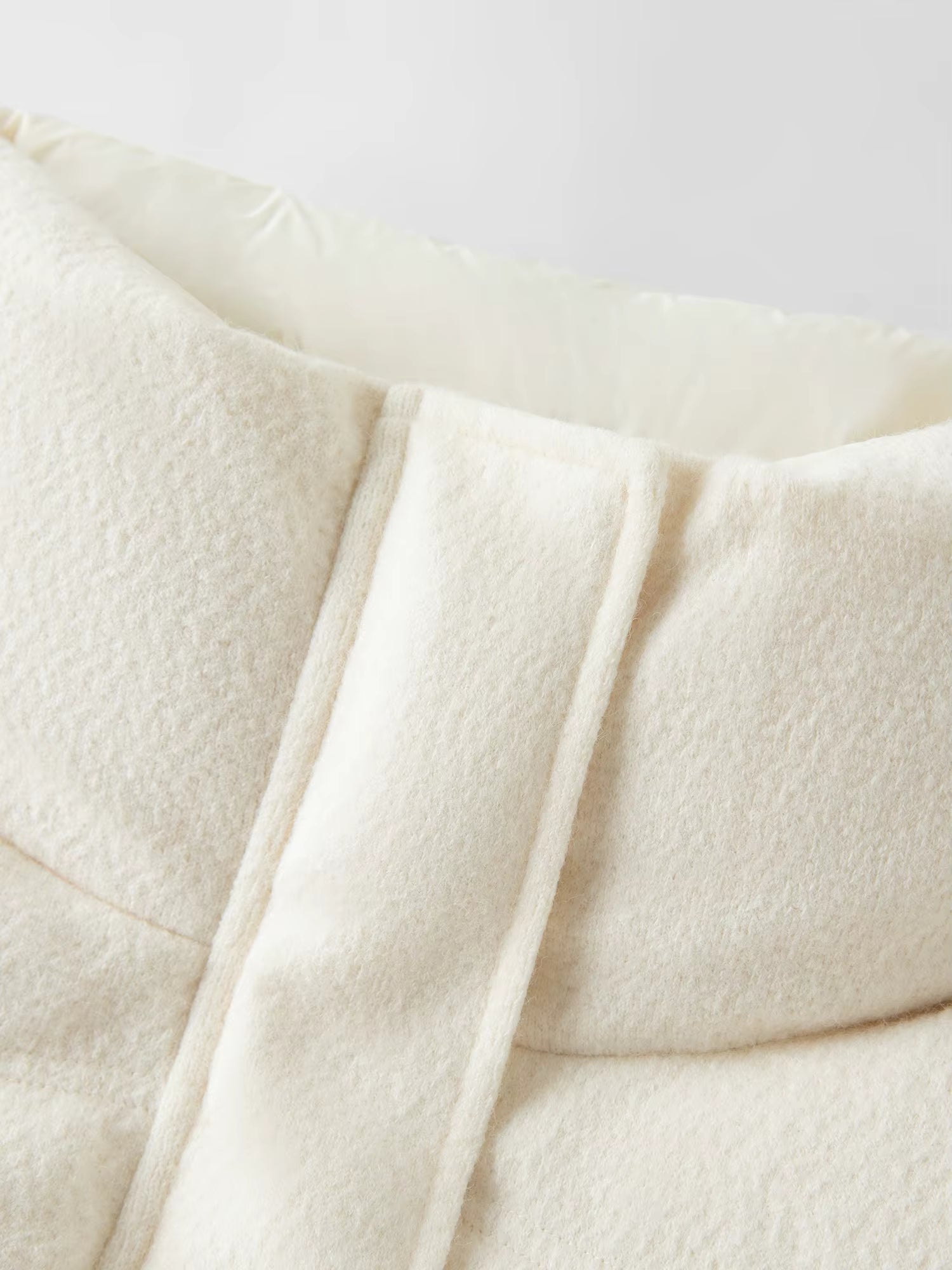 Short Knit Fabric Down Jacket Women Stylish Design Winter Outerwear 2025 Autumn Winter New Arrival Collection Down Coats