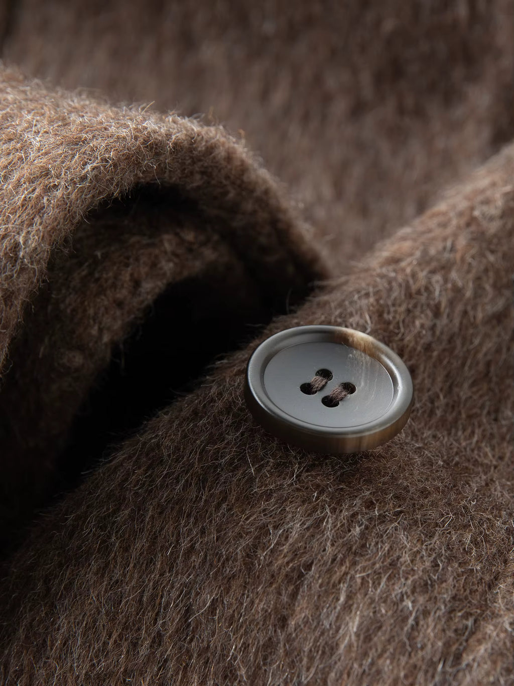 Minimalist Standing Collar Straight Cut Yak Wool Double-Faced Cashmere Coat Winter 2025 New Arrival Versatile Outerwear