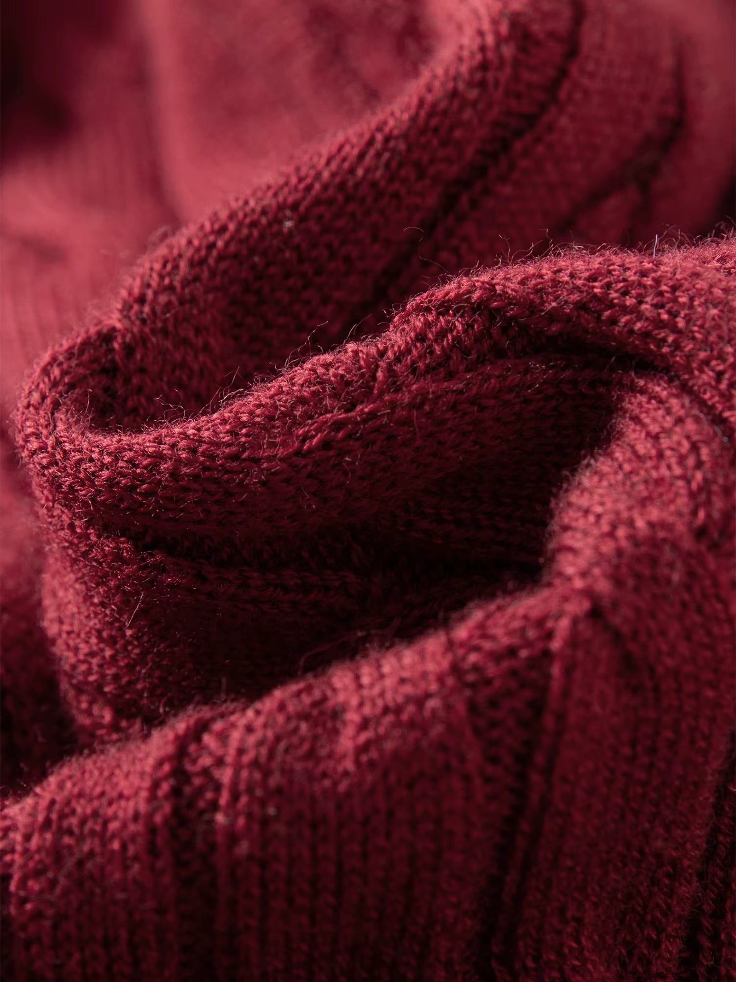 Contrast Color V-neck Cable Knit Sweater 2025 Winter New Products Long Sleeve Pullovers Solid Leisure Korean Style
