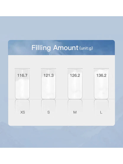 FSLE 126.2G Filling Amount Women White Short Down Coats Stand Collar Commuter Female White Duck Down Jackets 24FS14076