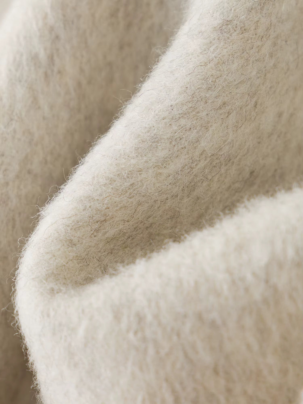 French Style Sheep Wool Cropped Wool Coat Women's Winter 2025 New Double-faced Wool Jackets Simple Ins Stand Collar