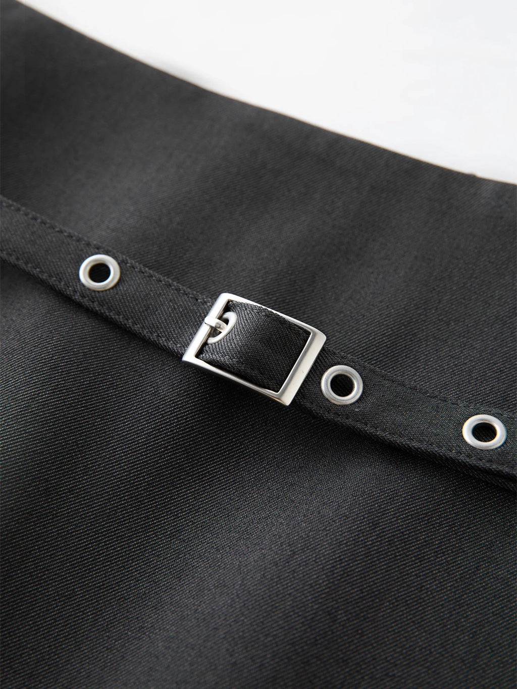 FSLE Dark Gray Retro Straight Skirt For Women Autumn 2025 New Arrival Minimal Temperament Commuting Office Chic Skirt