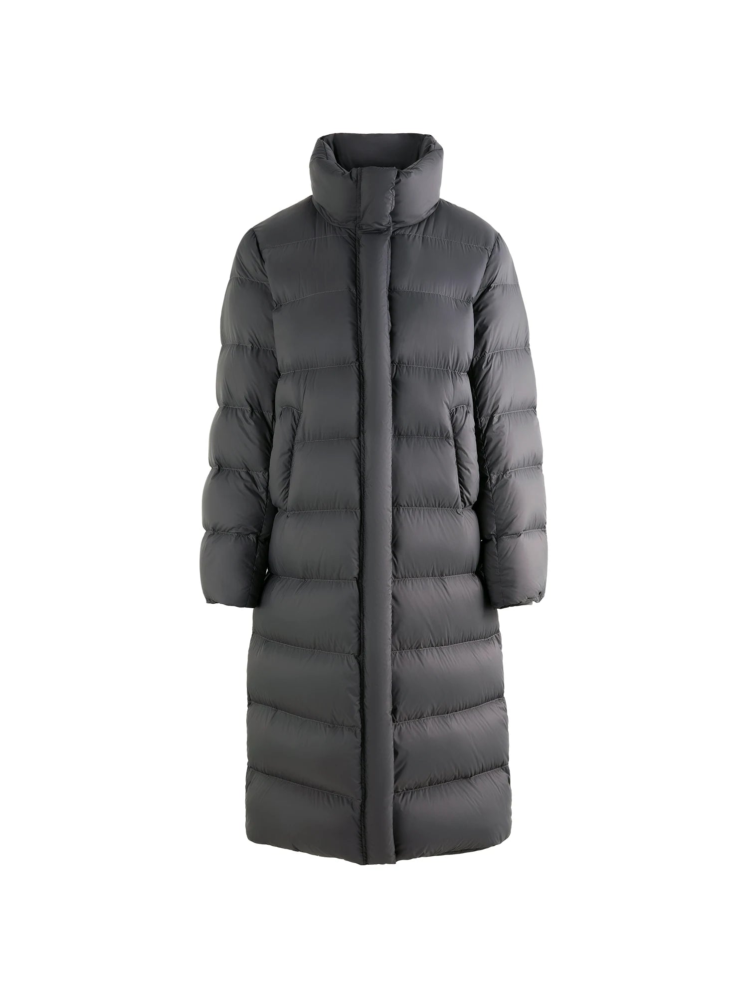 ZIQIAO 186.2G Filling Amount Long Down Coat For Women Winter 2024 New Design Warm Duck Down 3 Colors Chic Long Jacket 24ZQ94054