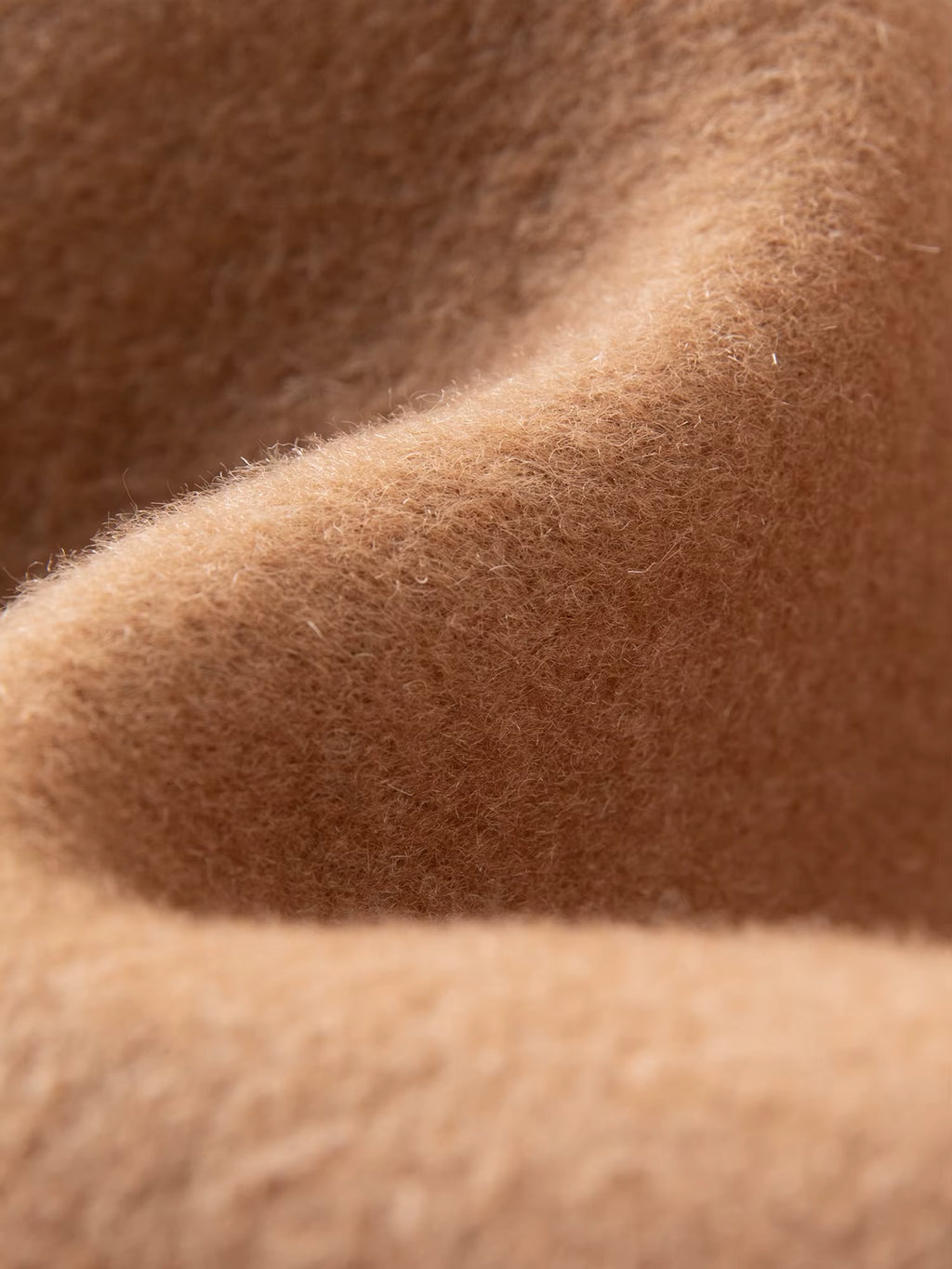 Laid Back Oversized Hooded Design Double-Faced Wool Bathrobe Coat Winter 2025 New Soft Versatile Everyday Wear for Women