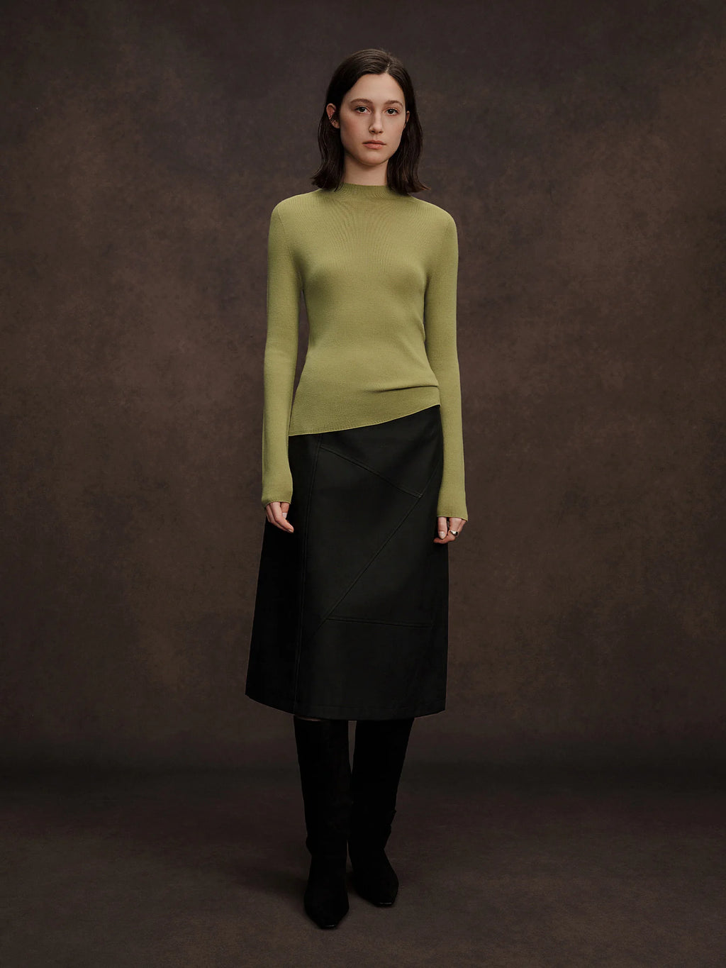 Seamless Half-high Collar Pure Wool Pullovers Women Plus Size Autumn Winter Bottoming Sweater Solid Soft Breathable Tops