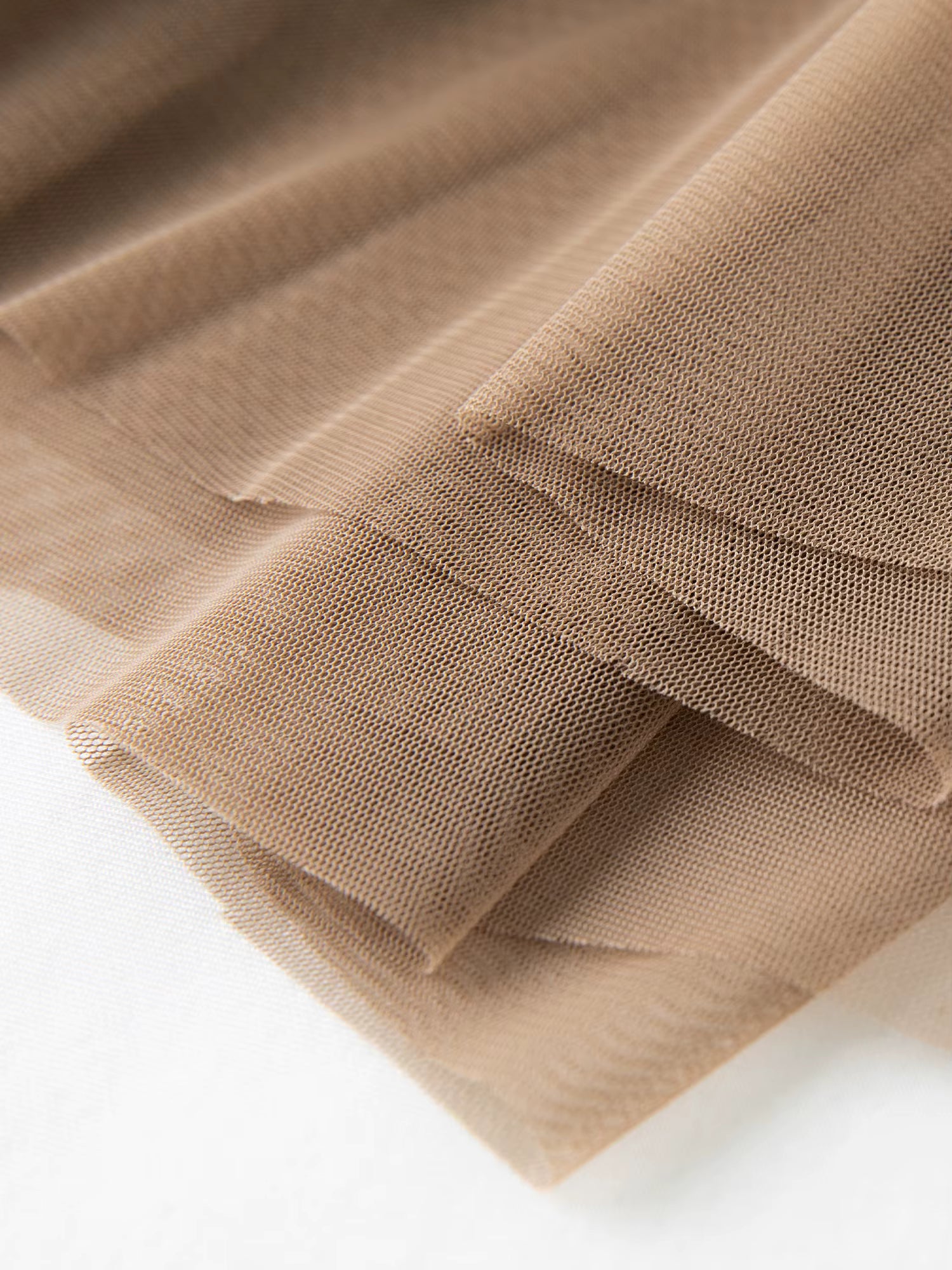 2025 Winter Women's Asymmetrical Hem A-Line Chiffon Skirt in Brown - Flowy Long Maxi Skirt with Draped Design for Casual