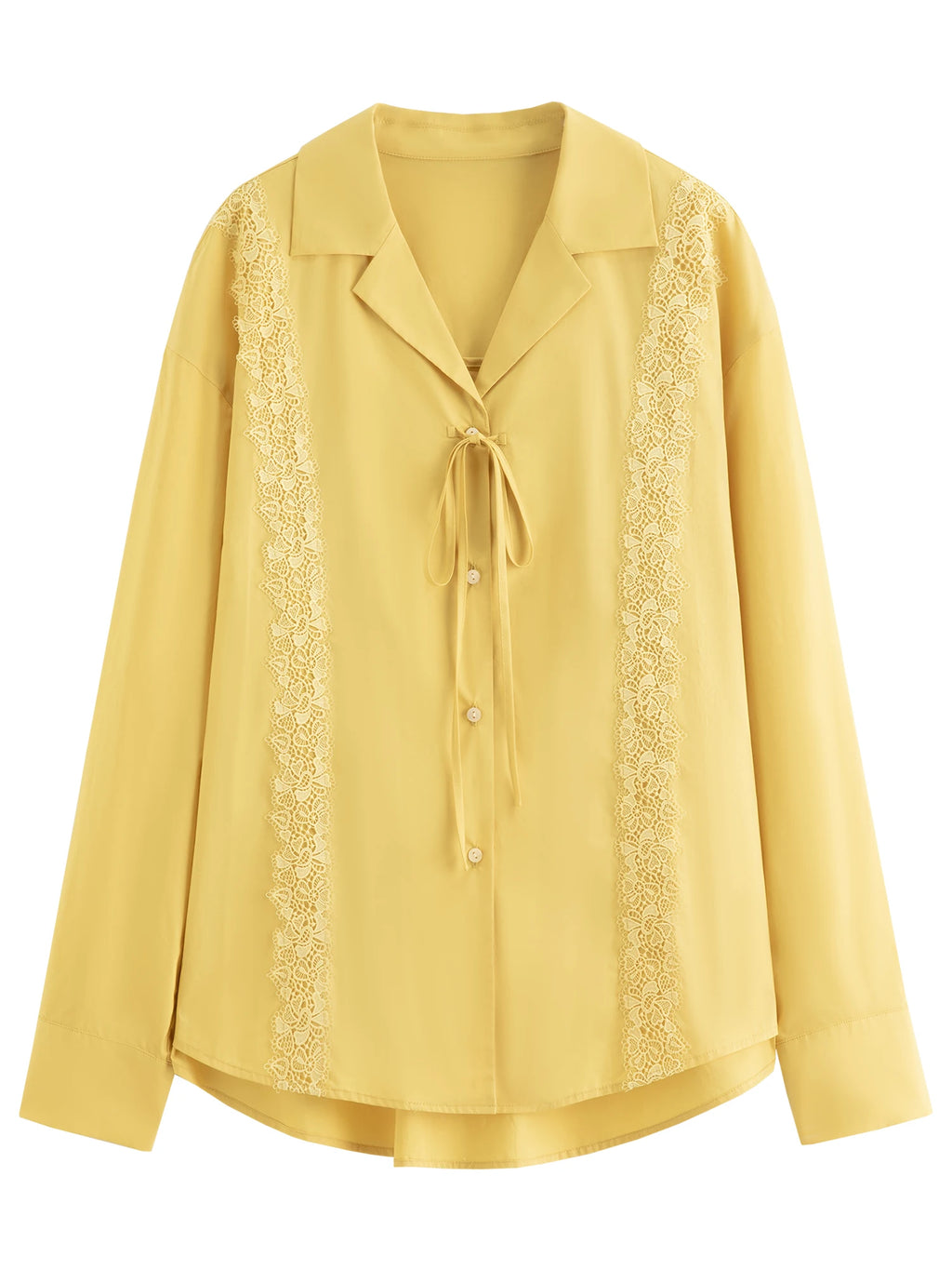 FSLE Minimalism 2025 New French Style Commuting Lace Shirt For Women 2025 Autumn New Arrival Strap Design Blouse Top