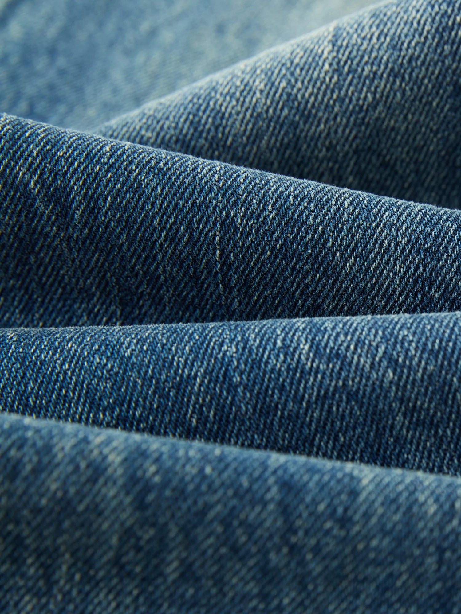 FSLE Office Lady Retro Fringed Mid Rise Straight Leg Mop Jeans 2024 Winter New Versatile Women Casual Loose Pants 24FS14298