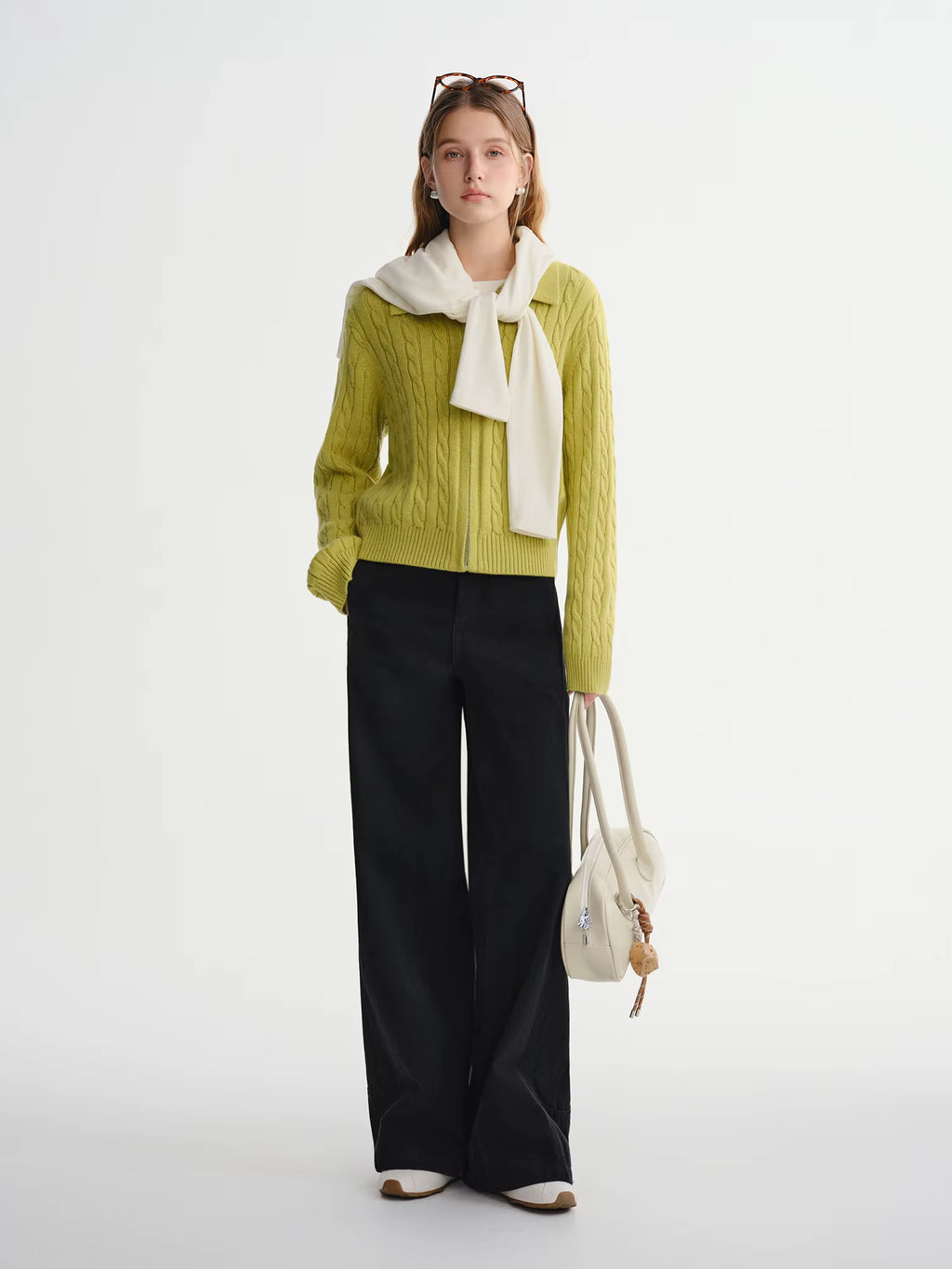 Plus-Size Women’s Deconstructivist Fashion: Baidapa Workwear Jeans 2025 Winter Wide Leg Pants Collection Winter Jeans
