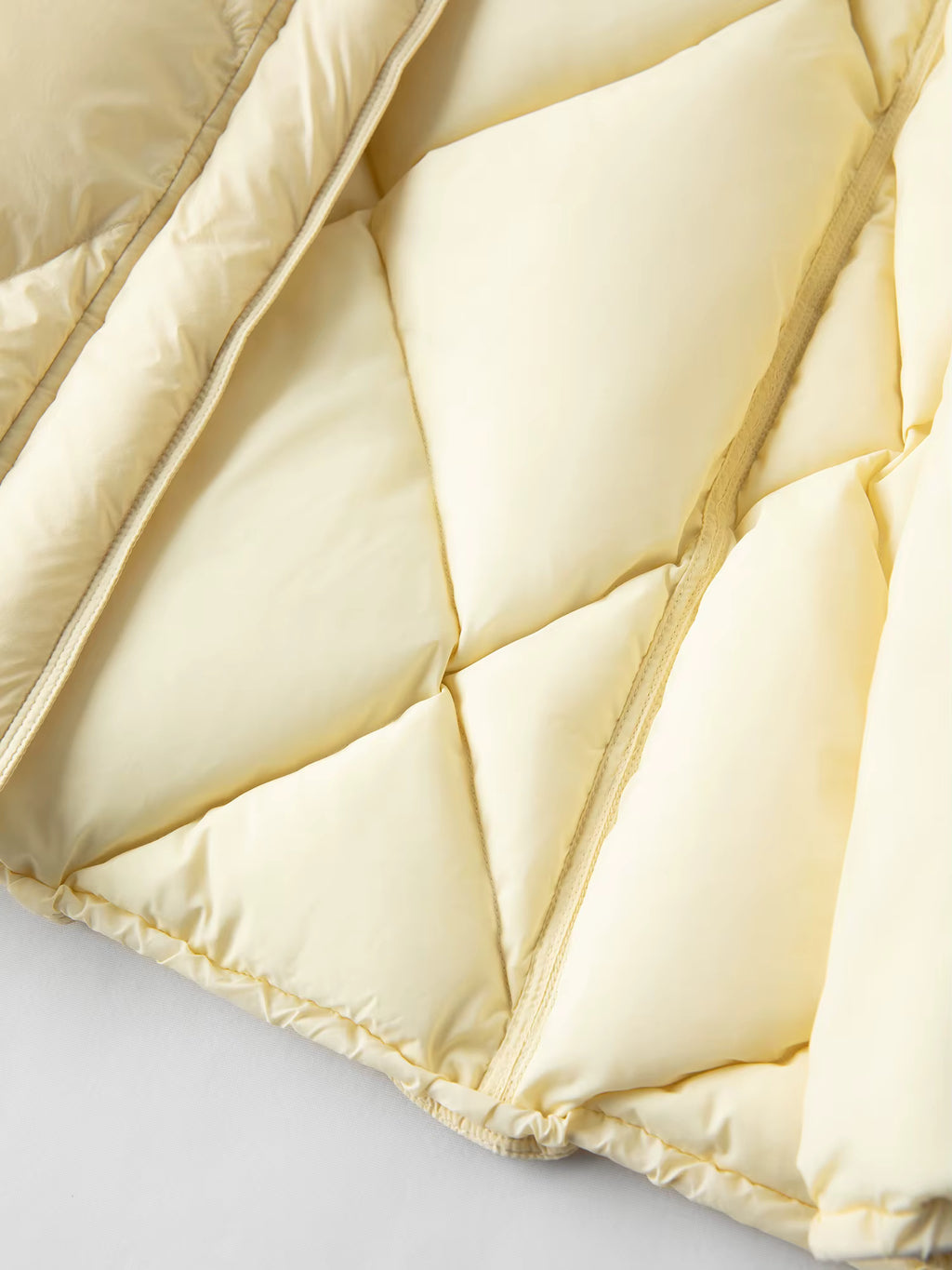 Furry Lapel Quilted White Duck Down Coats Women Casual Daily Retro Simple Loose Short Warm Coat Contrast Color Girlish BF