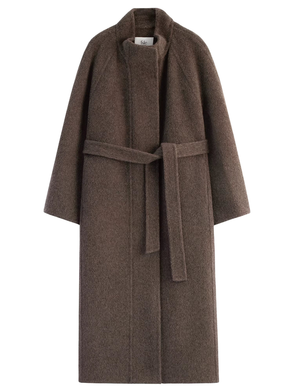 Minimalist Standing Collar Straight Cut Yak Wool Double-Faced Cashmere Coat Winter 2025 New Arrival Versatile Outerwear