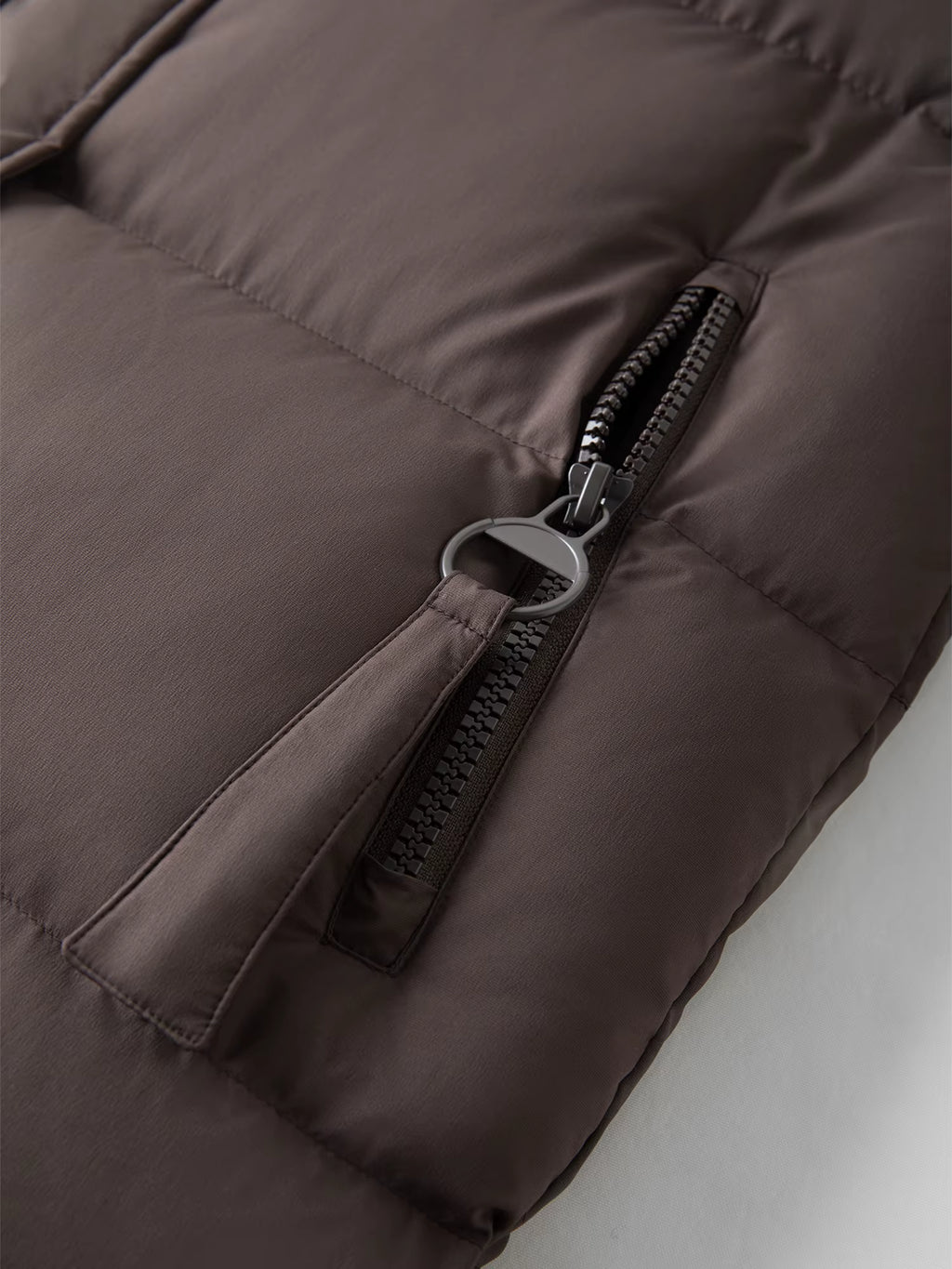 2025 Winter Women's Long Down Coat Stand Collar Hood Straight Cut Thermal Puffer Warm Windproof Outerwear for Cold Weather