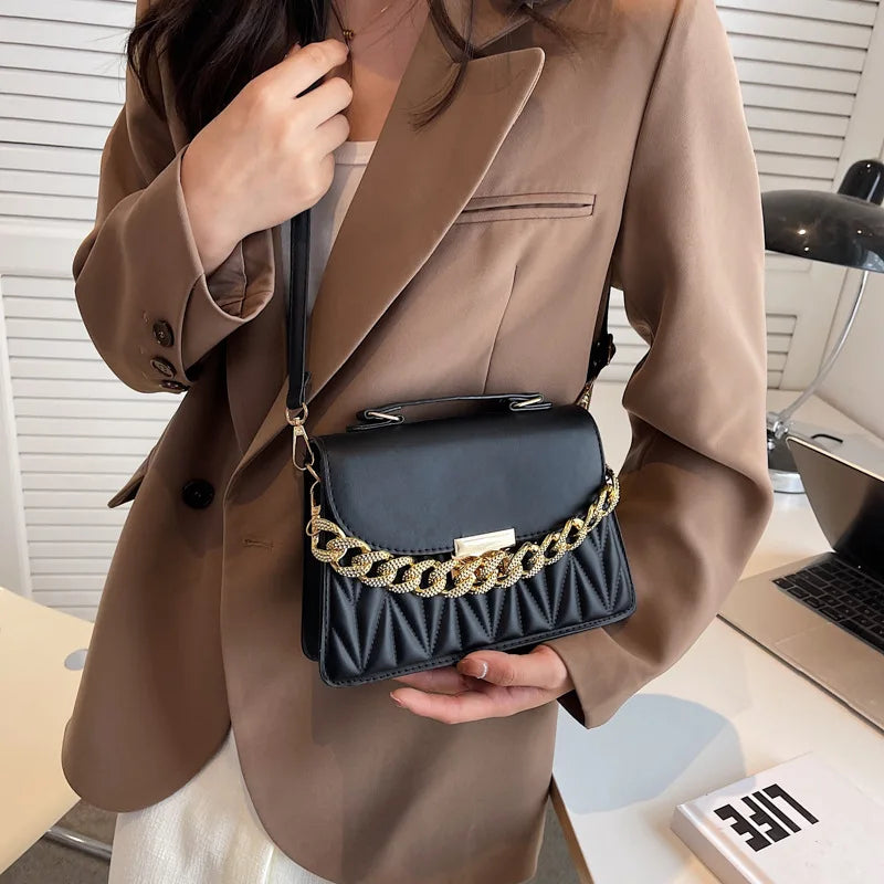 New Designer Shoulder Bag Fashion Chain Crossbody Bags For Women Brand Ladies Handbags And Purses