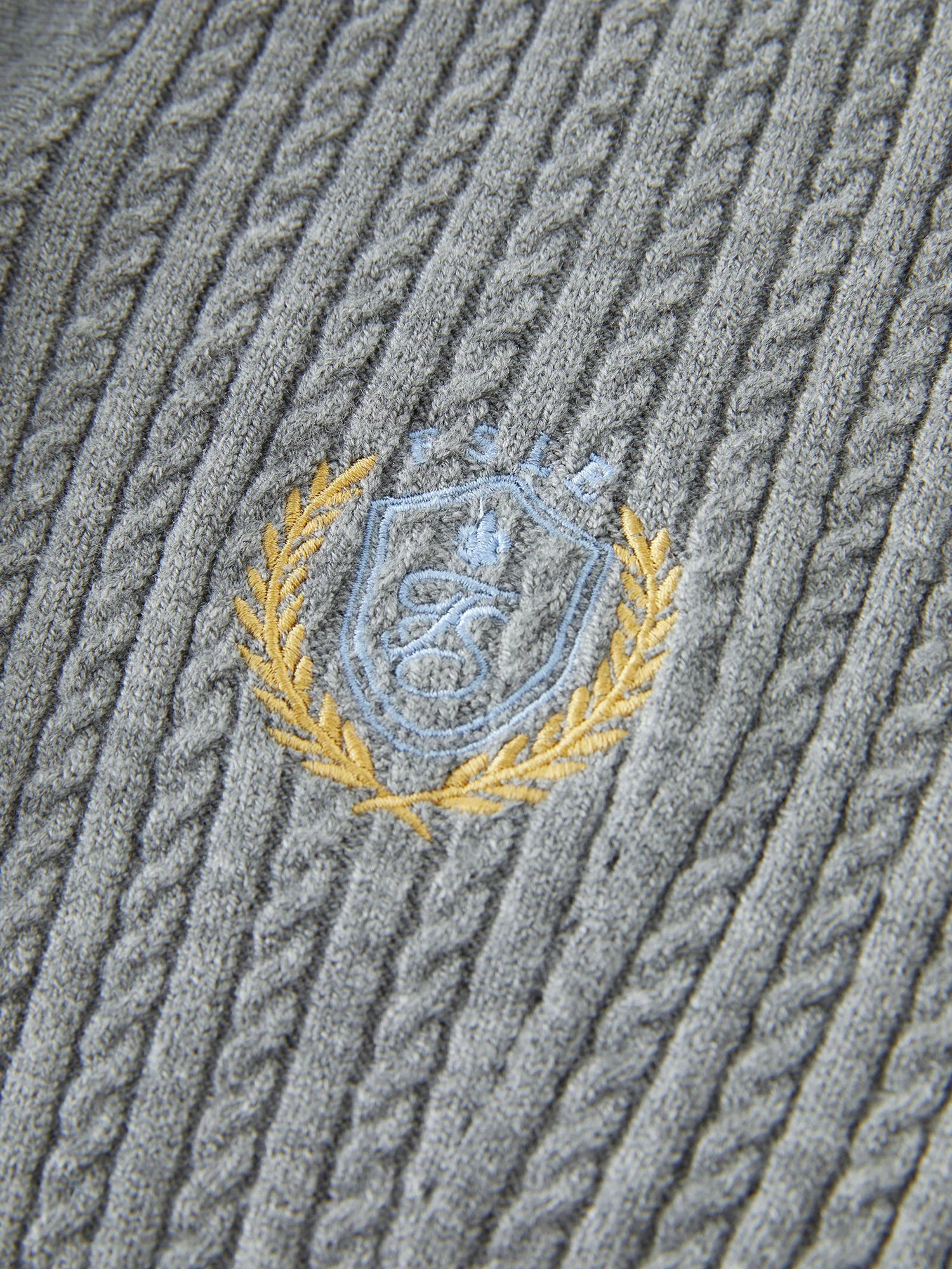 FSLE Office Lady College Style Embroidered Lapel Slim Fit Solid Color Knitted Dress 2024 Winter New Style Interior 24FS14353