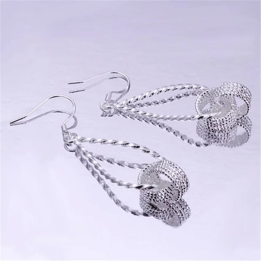 925 Sterling Silver for women drop earrings Special explosion models jewelry factory wholesale fashion elegant  jewellery