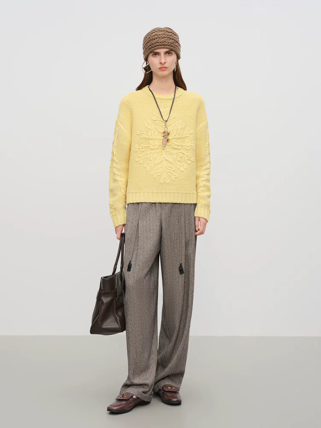 【Premium Series】Winter 2025 Women's Relaxed Fit Casual Pants - Loose Comfort Lounge Trousers with High Waist and Wide Leg