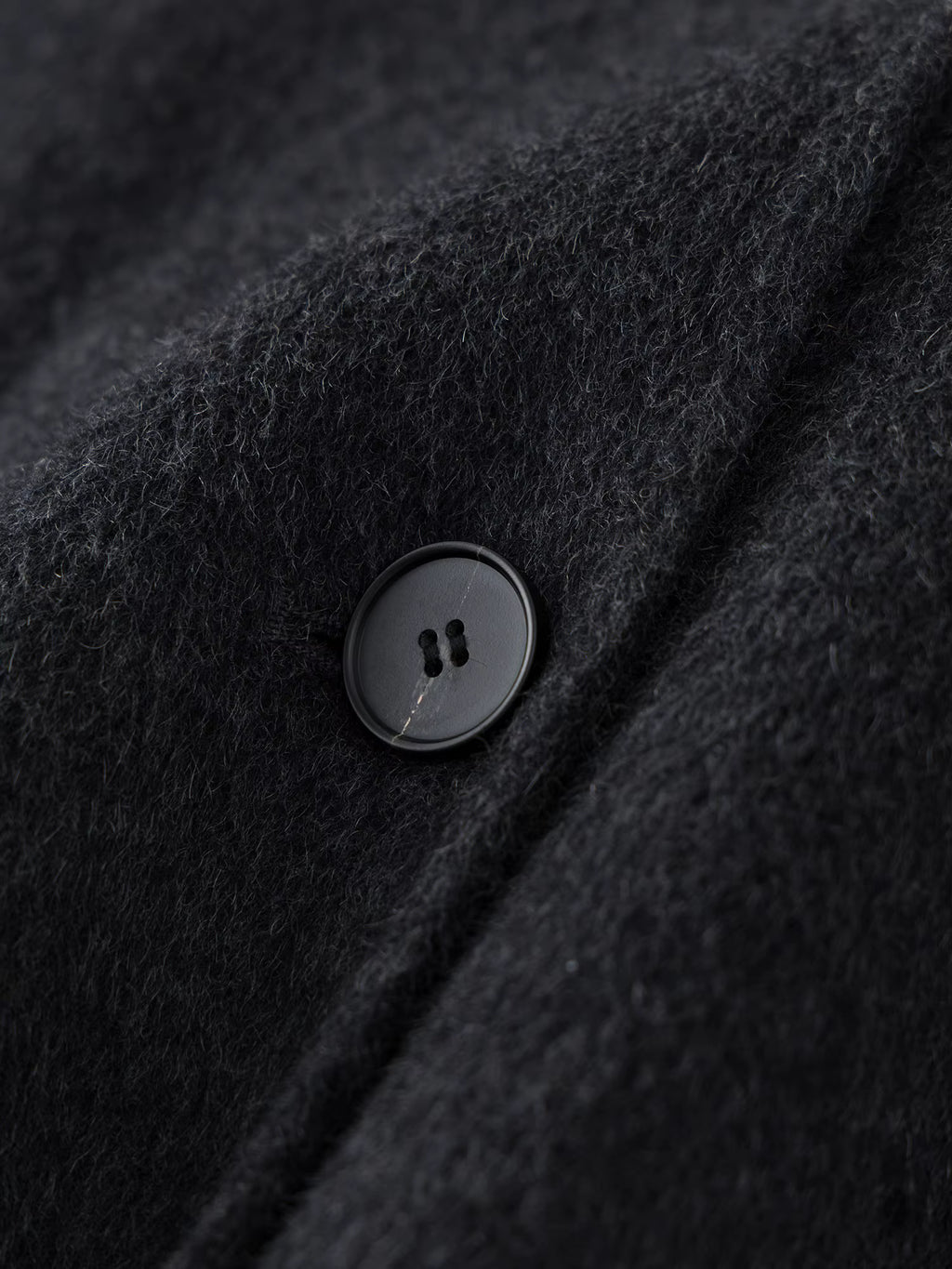 Cashmere Double-breasted Collar Woolen Coat Women 2025 Winter Commuting Light Blue Casual Loose Lazy Simple Coat