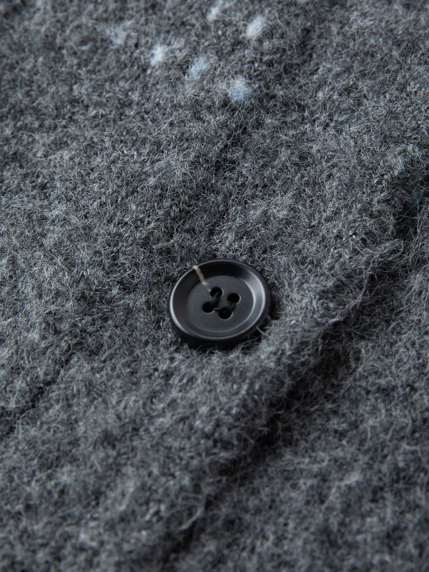 Winter 2025 Women's Floral Jacquard Knit Cardigan - Soft Lazy Style Open Front Sweater for Casual Comfort