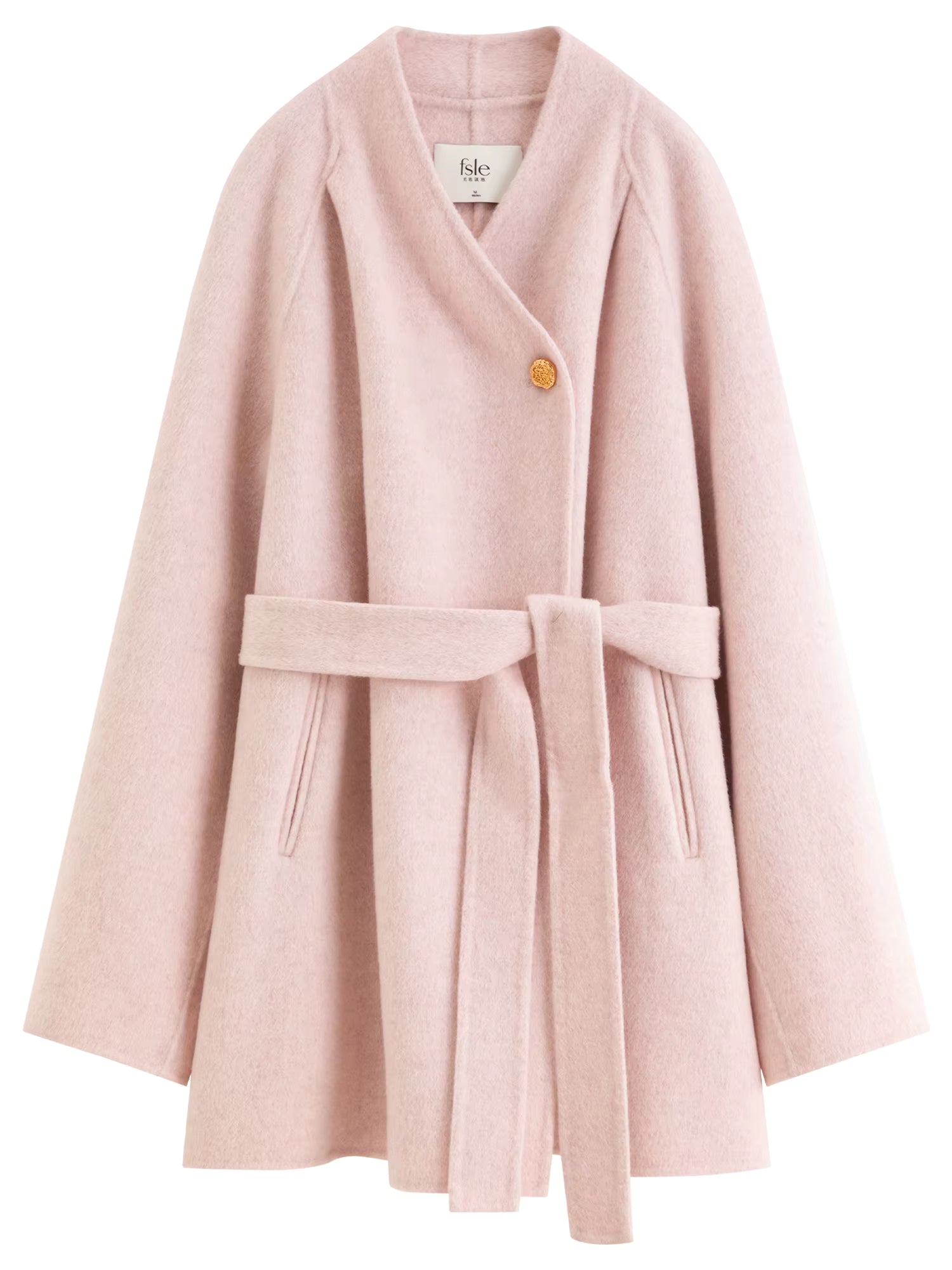 【Premium Series】 Exquisite Tweed Wool Coat Petite Women Stylish Collarless Winter Outerwear Youthful Design 2025 Winter