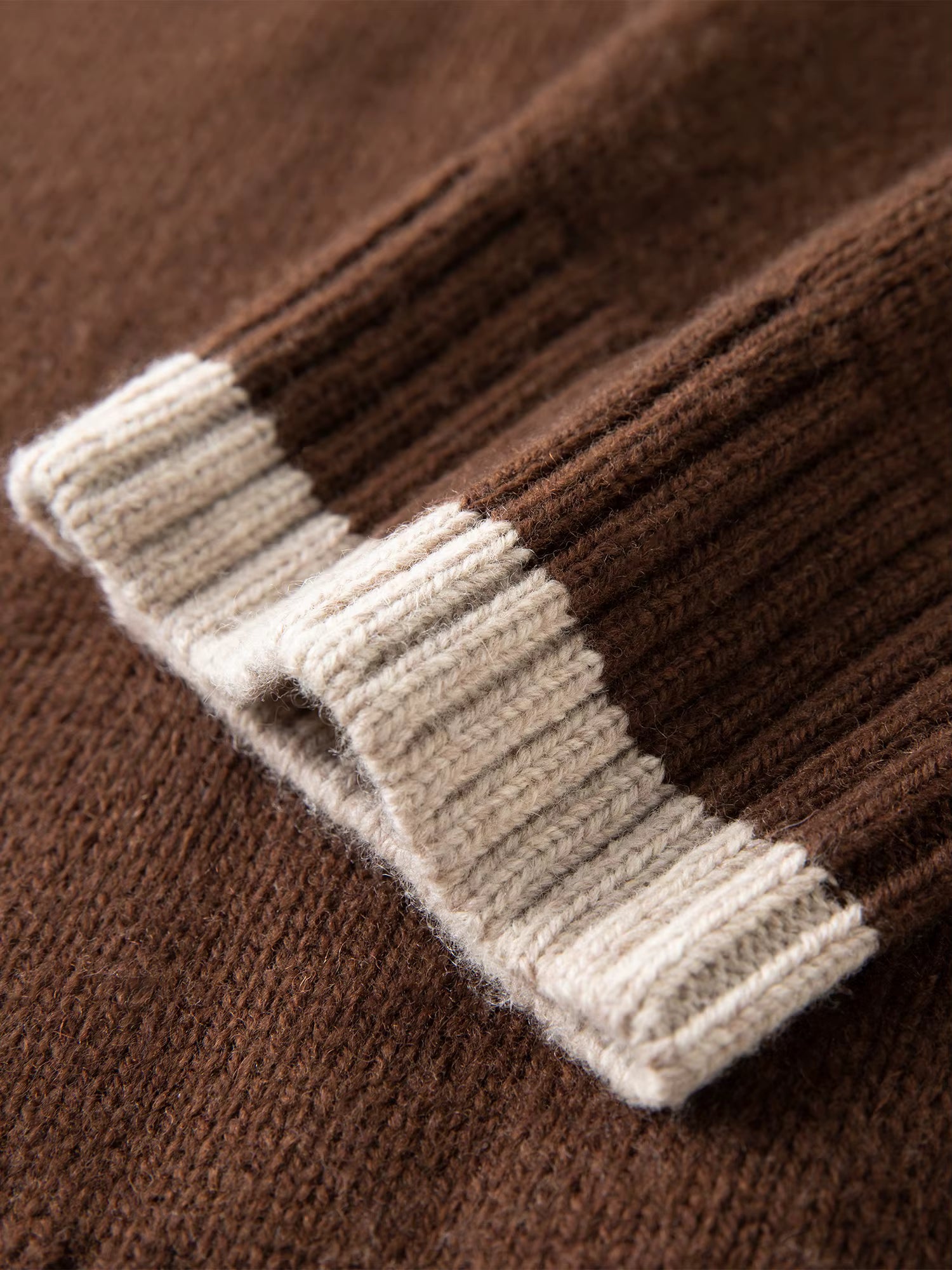 Fake Two-piece Design Pullovers Female Contrast Color Lapel Loose Casual Sweater for Women Winter 2025 New Style