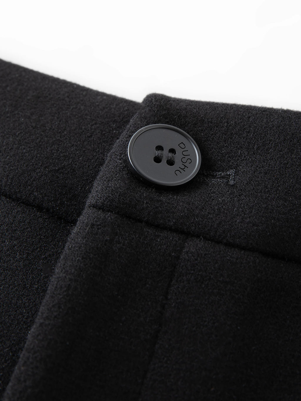 Straight High Waist Slim Fit Casual Pants Women Wool Warm Winter Leisure Basics All-match Simple Commuting