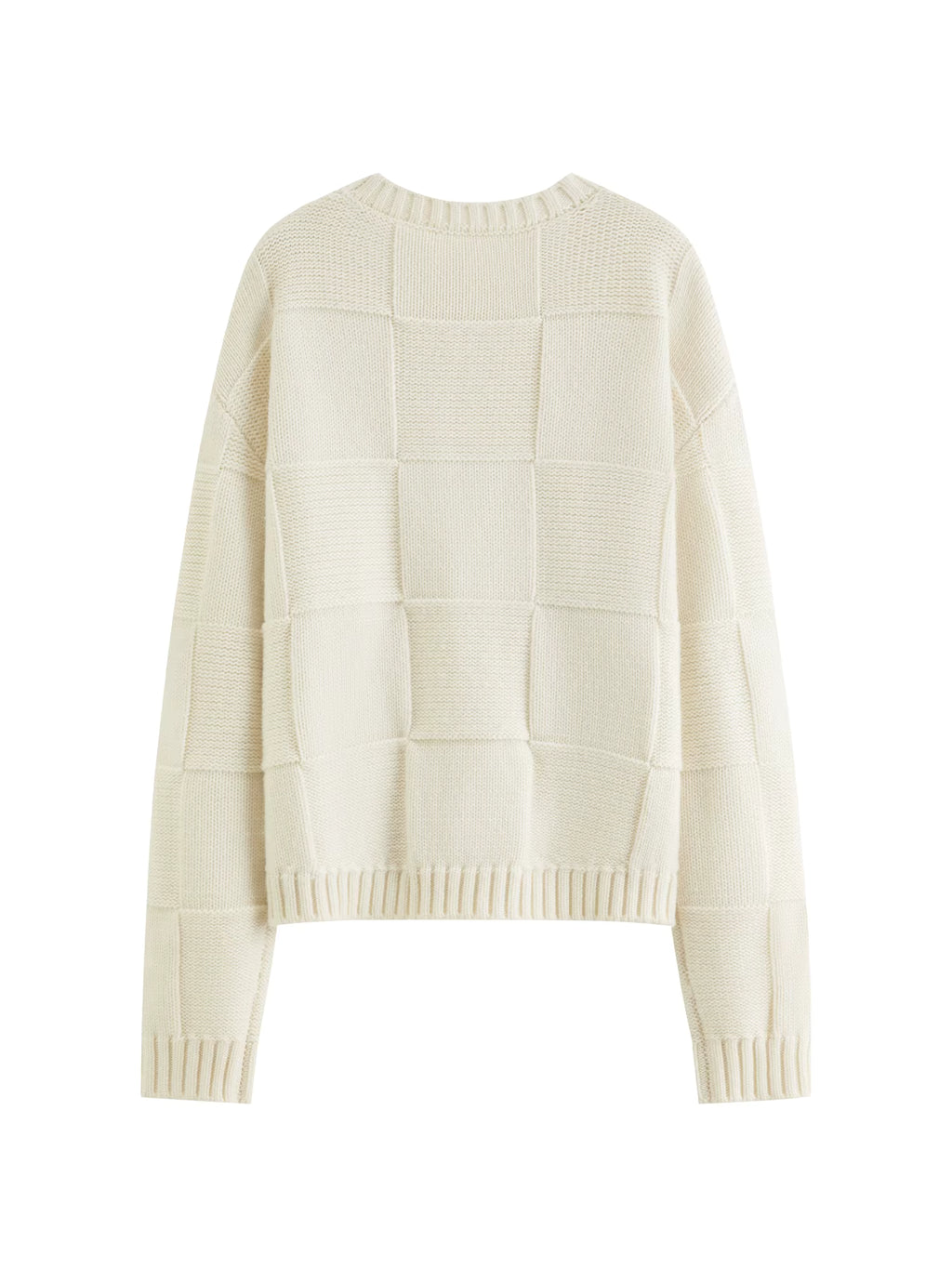 Premium Series】Women's Round Neck Fancy Knit Pullover Sweater - Elegant Commuter Style Winter Knitwear for Office