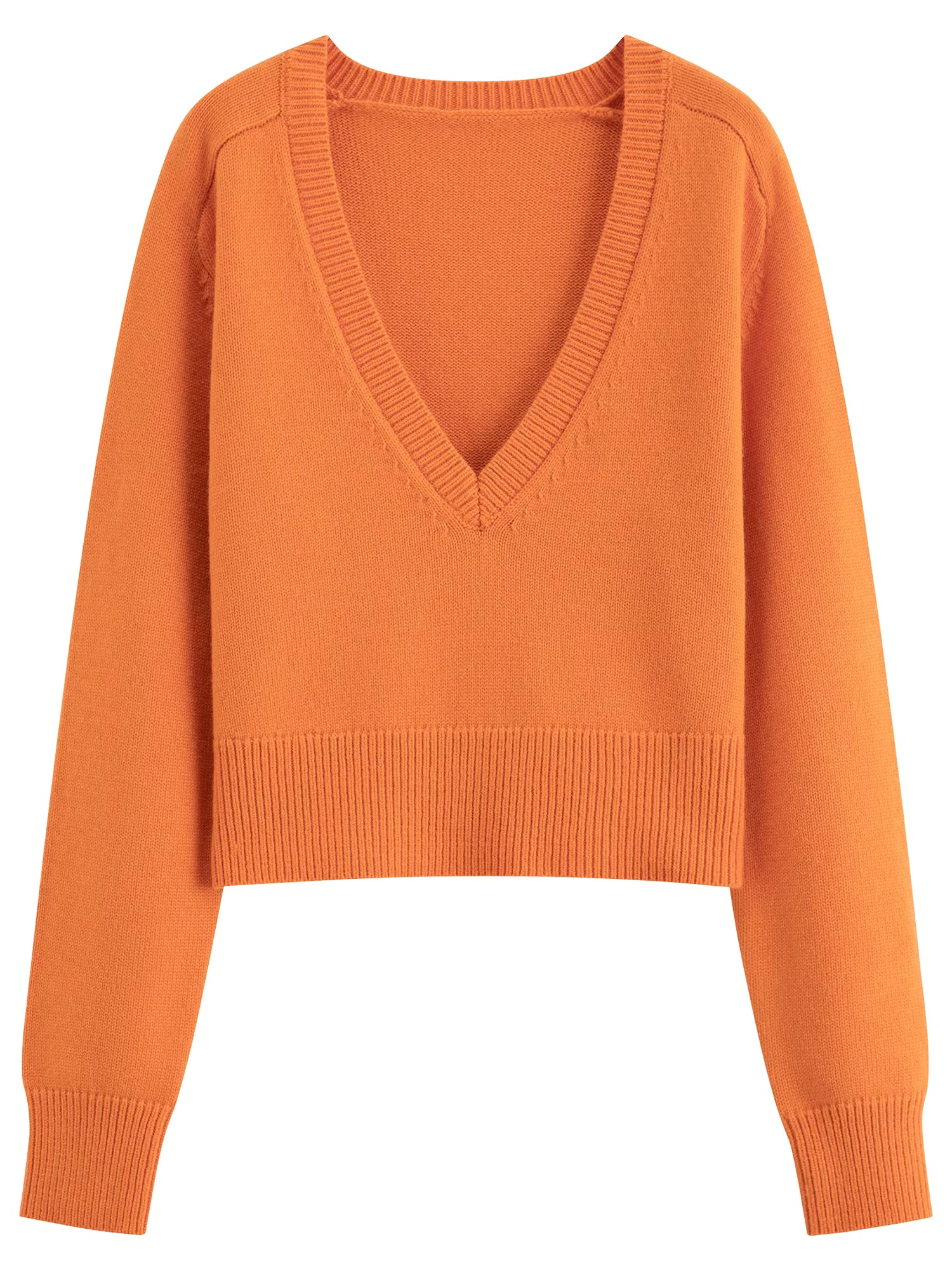 2025 Winter Women's V-Neck Loose Knit Sweater Oversized Pullover Soft Wool Blend Top Cozy Fall Fashion Casual Long Sleeve