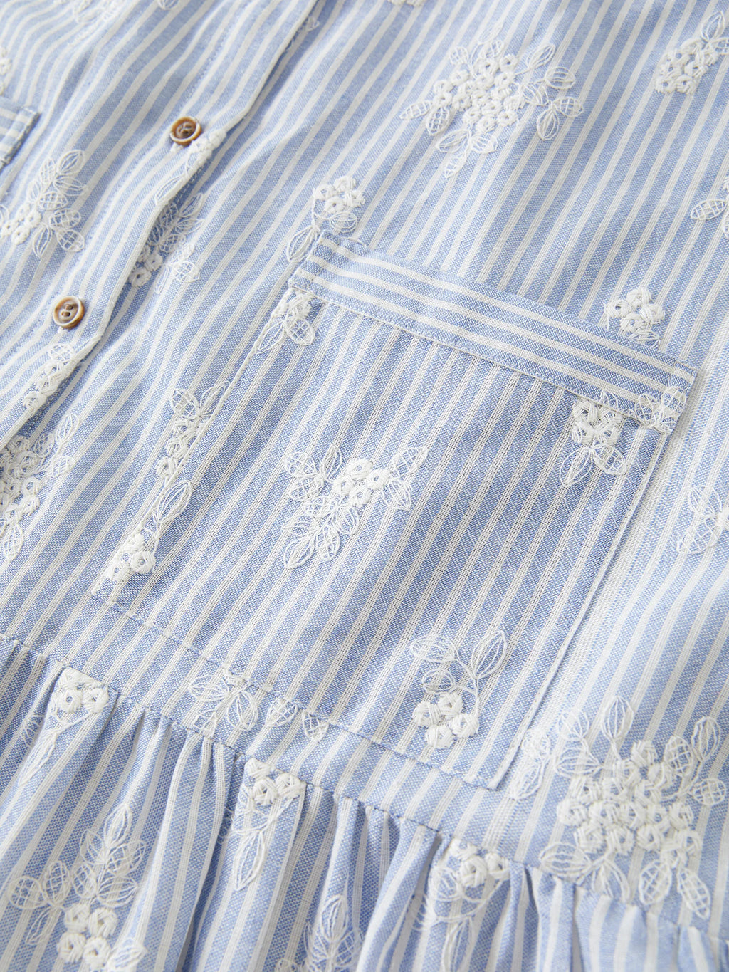 FSLE 2025 Summer New Design - Women's Beach Style Casual Resort Dress with Premium Knit Blue Stripe Dresses