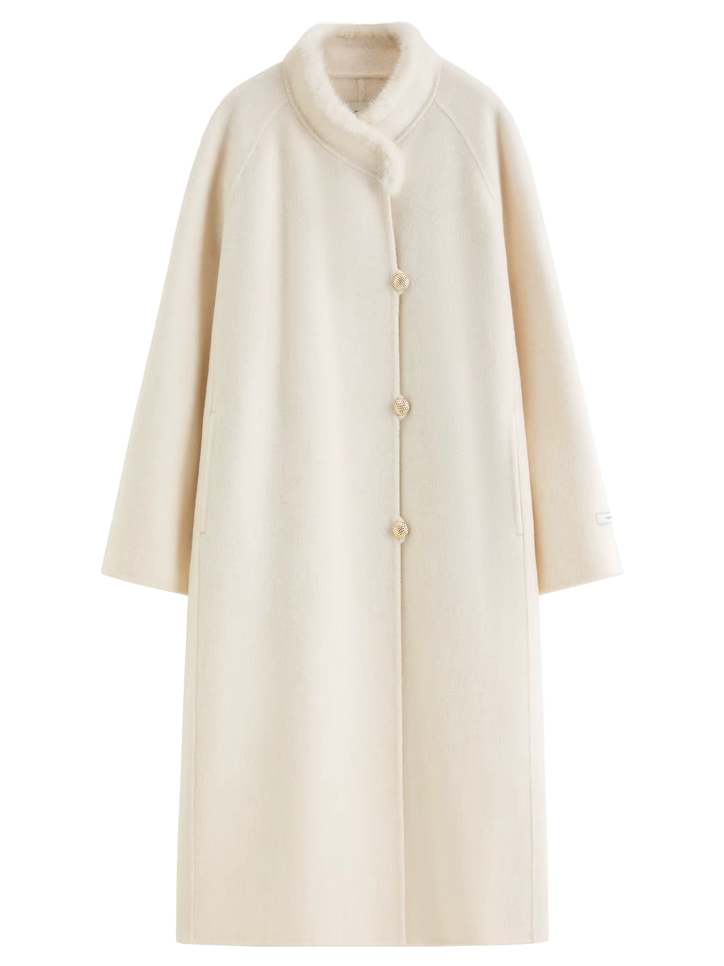 Modern Chinese Red Velvet Coat for Women Winter 2025 New Arrival Sable Fur Festive Ensemble Coat 100% Wool Long Coats